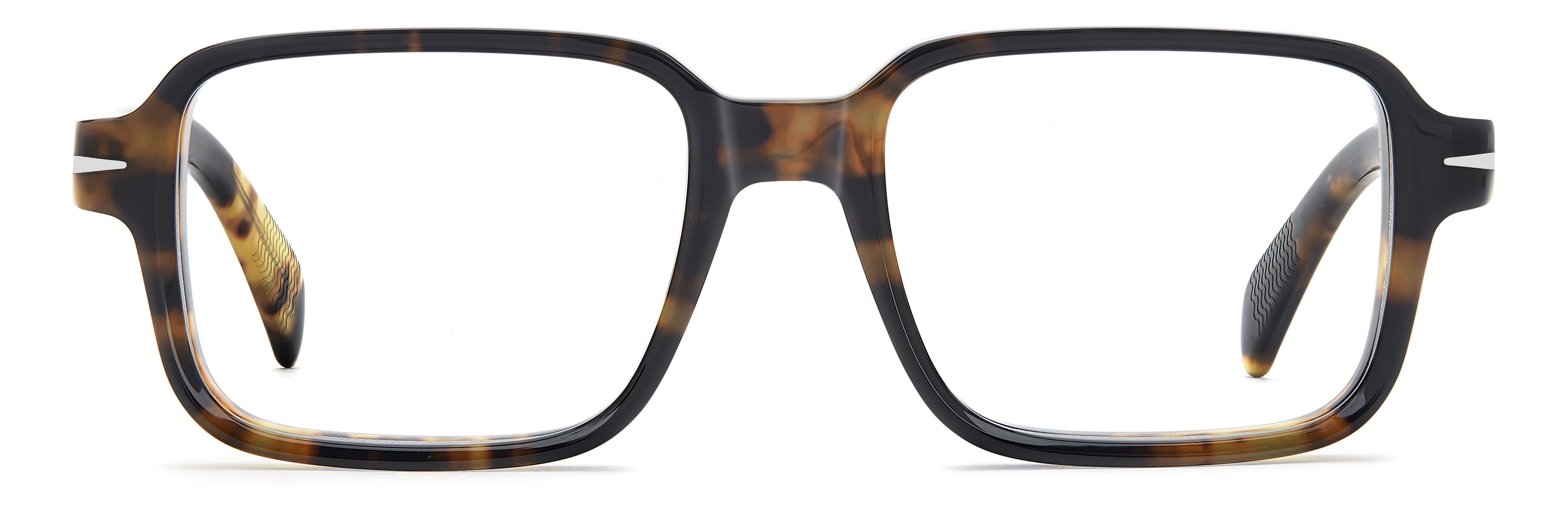 DAVID BECKHAM DB 7167 4FK DB 7167 Frame Blue Male Full Shell Frame — Blue frame — view 3