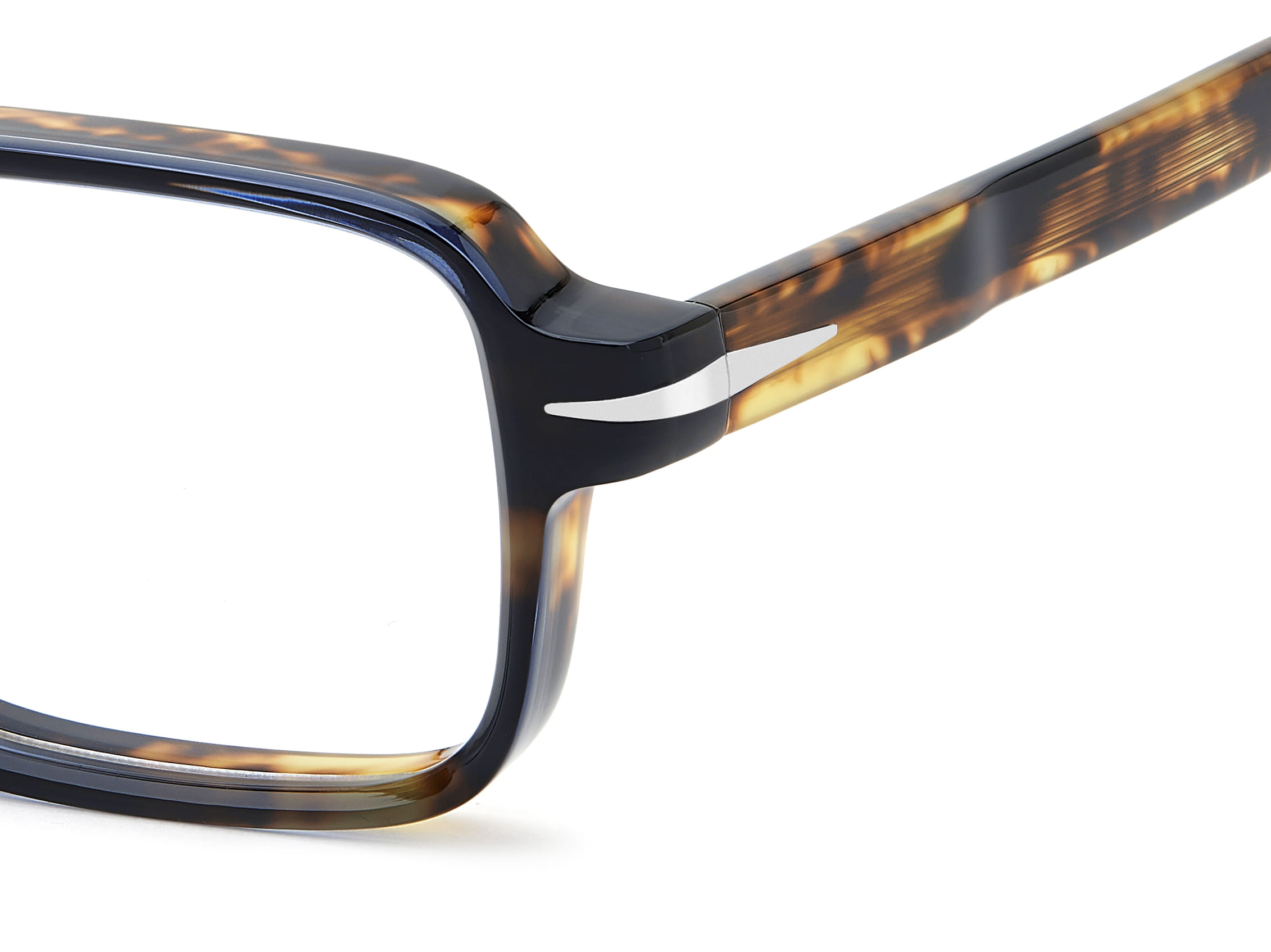 DAVID BECKHAM DB 7167 4FK DB 7167 Frame Blue Male Full Shell Frame — Blue frame — view 5