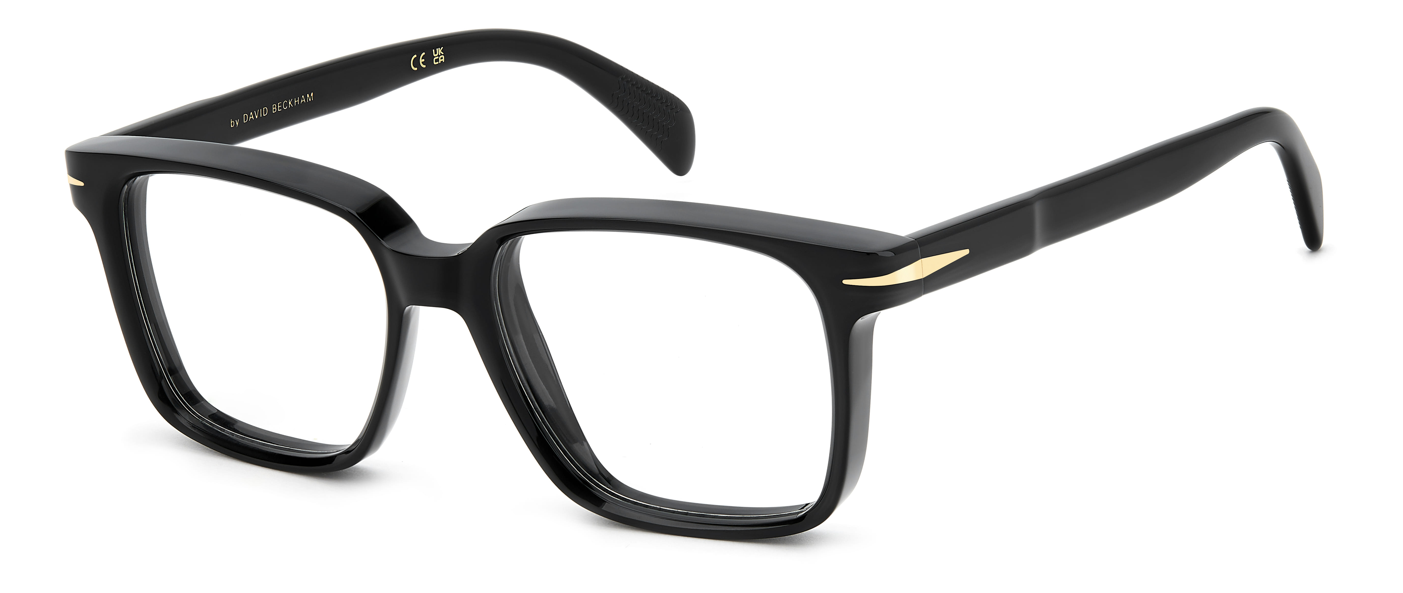 DAVID BECKHAM DB 7152 807 DB 7152 Frame Black Male Full Shel Frame — Black frame — alternate view