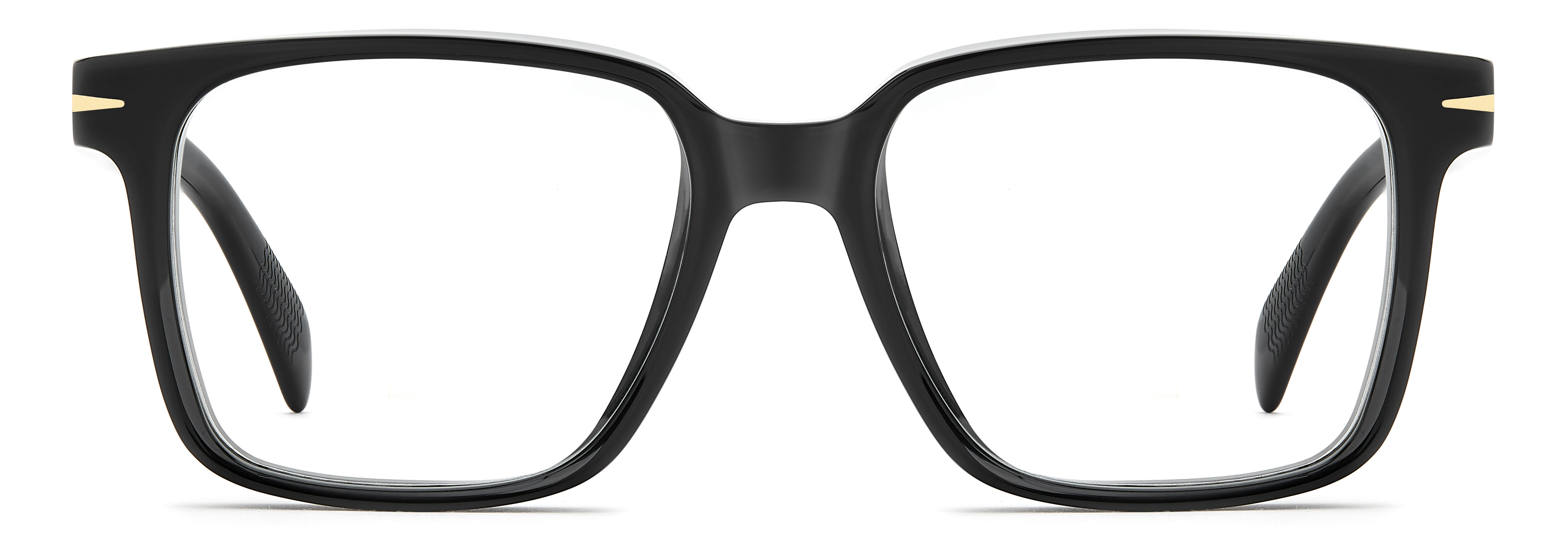 DAVID BECKHAM DB 7152 807 DB 7152 Frame Black Male Full Shel Frame — Black frame — view 3