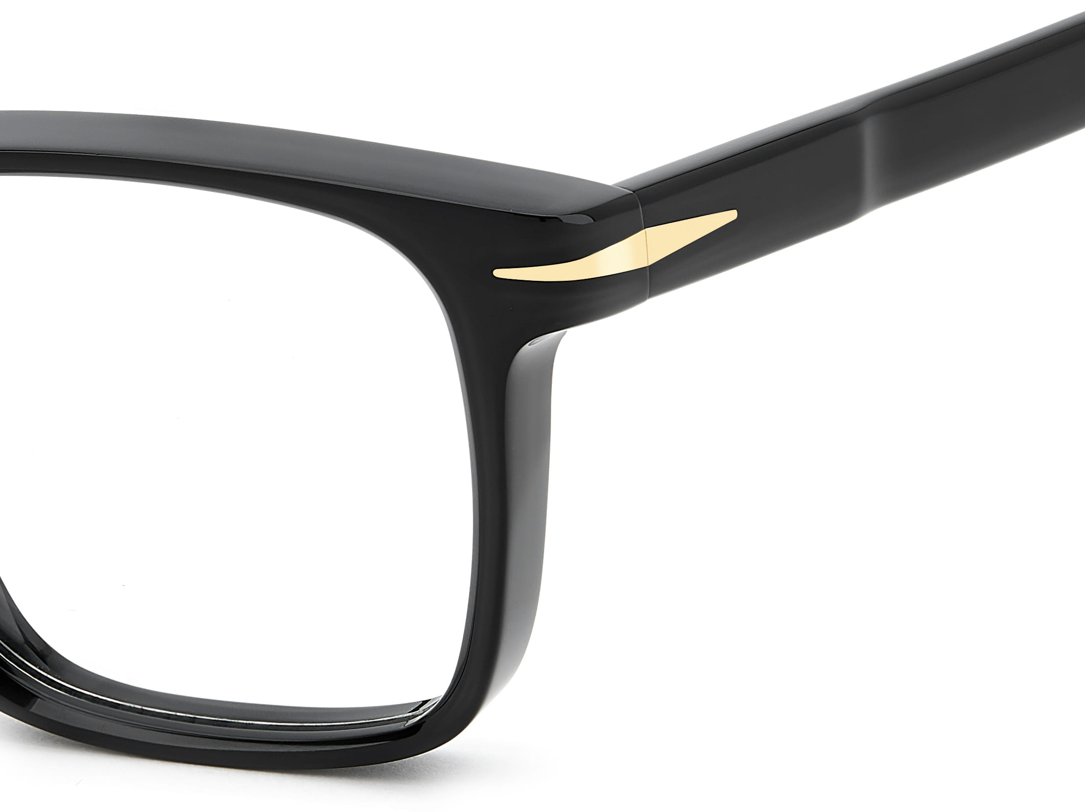 DAVID BECKHAM DB 7152 807 DB 7152 Frame Black Male Full Shel Frame — Black frame — view 4