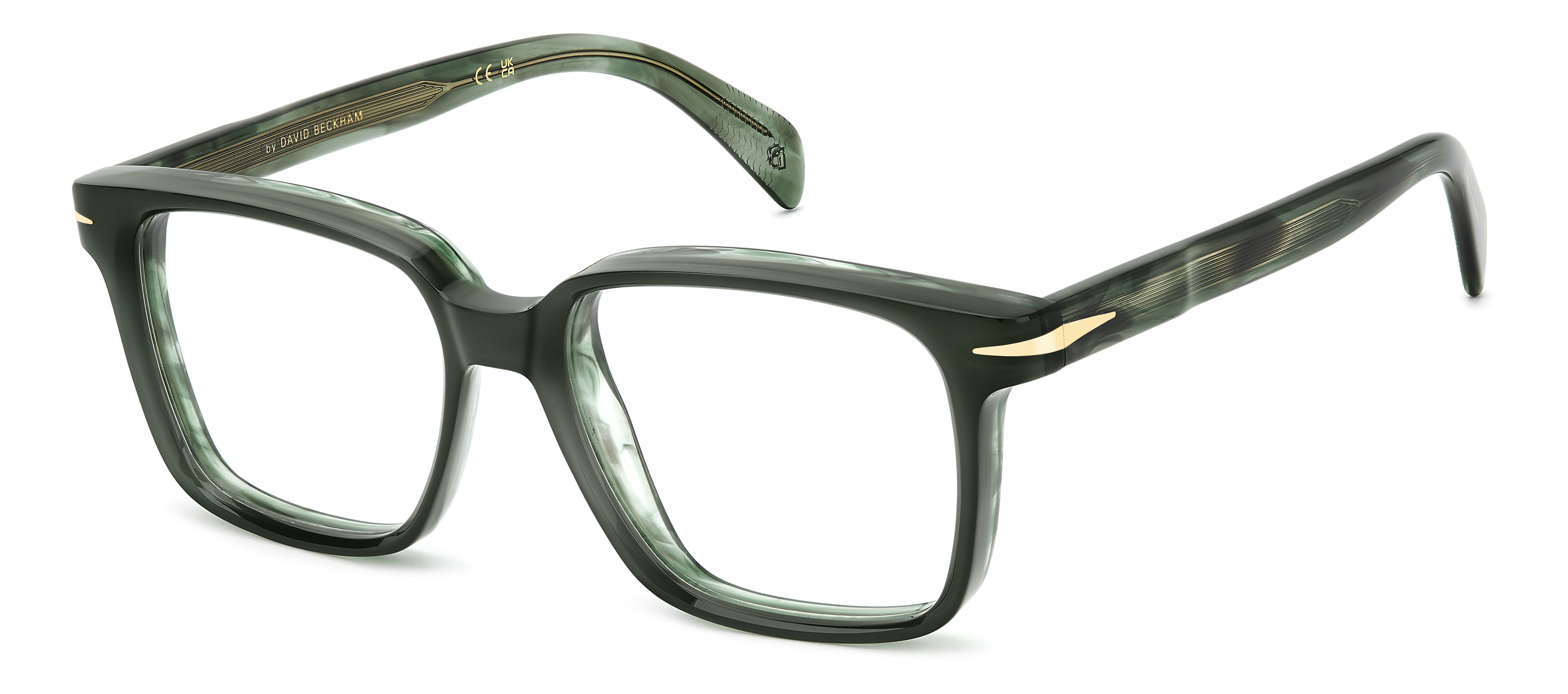 DAVID BECKHAM DB 7152 HTV DB 7152 Frame Green Male Full Shel Frame — Green frame — alternate view
