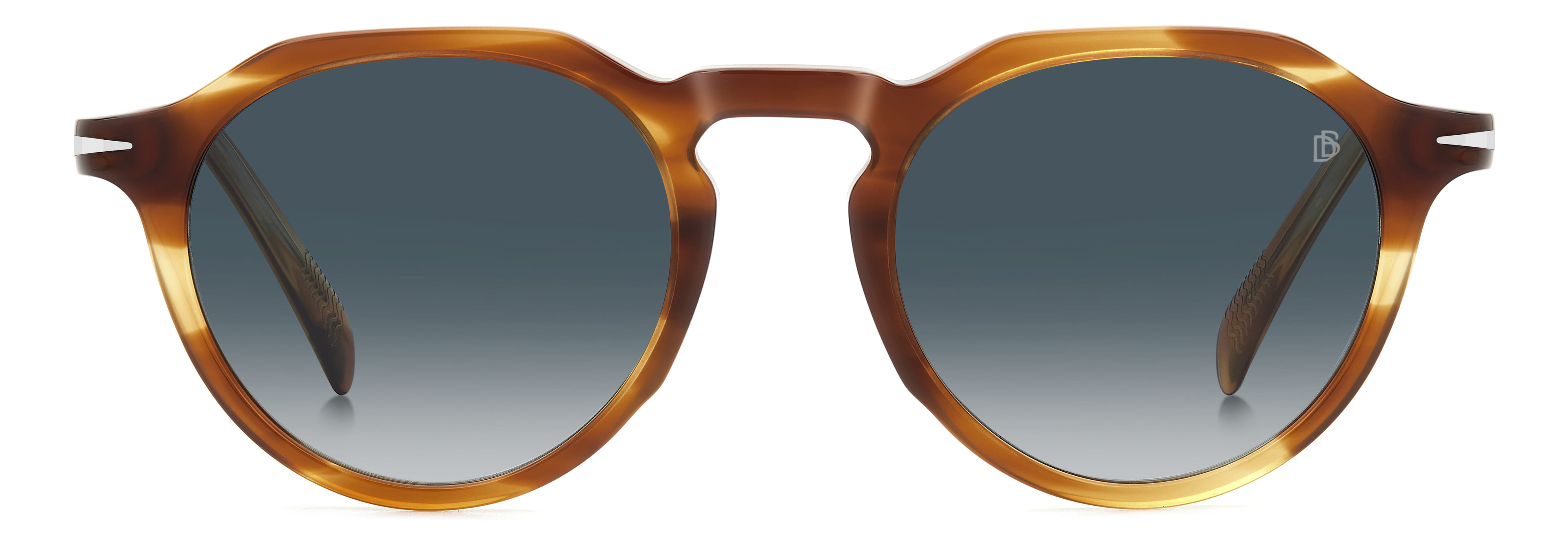 David Beckham DB 1171/S Sunglass Havana Unisex Full Metal Sunglass — Havana frame