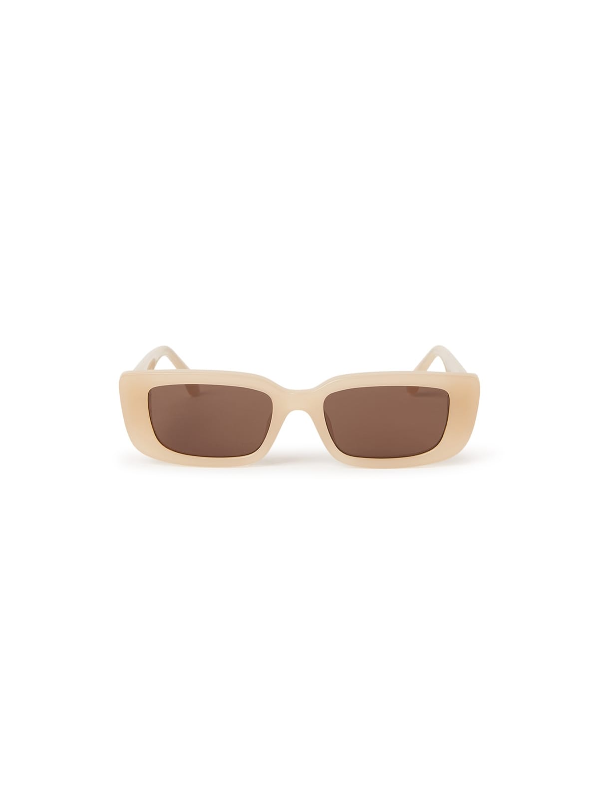 Palm Angels PERI056 Sunglass Beige Female Full Shell