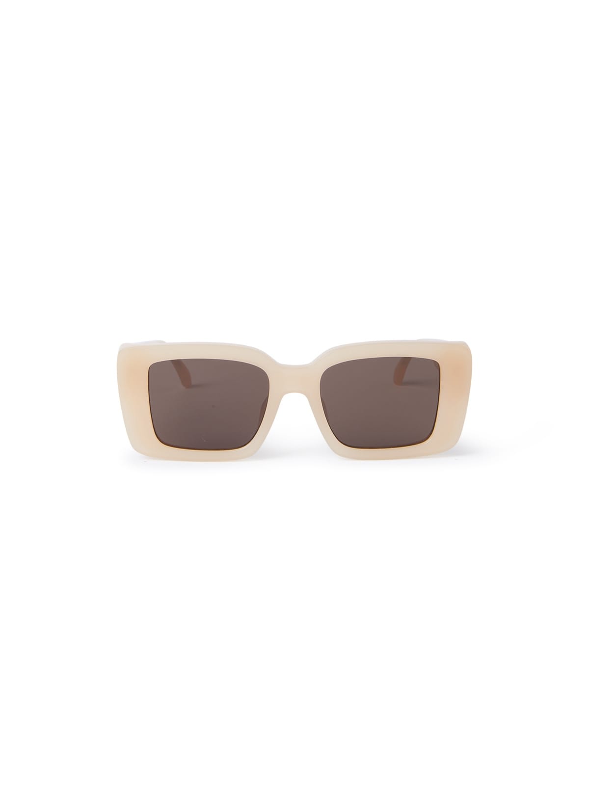 Palm Angels PERI057 Sunglass Beige Male Full Shell