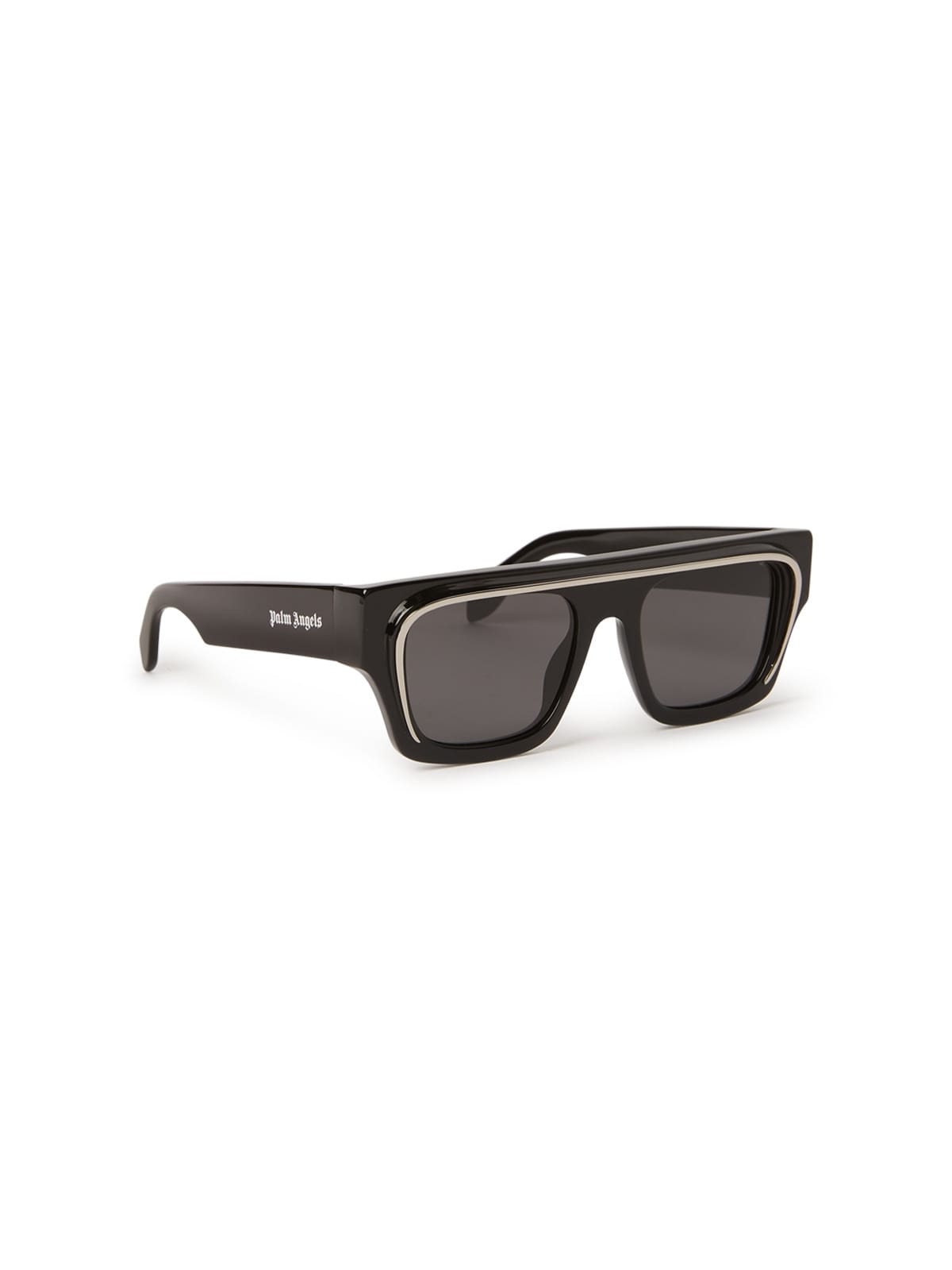Palm Angels PERI061 Sunglass Black Male Full Shell Sunglass — view 2