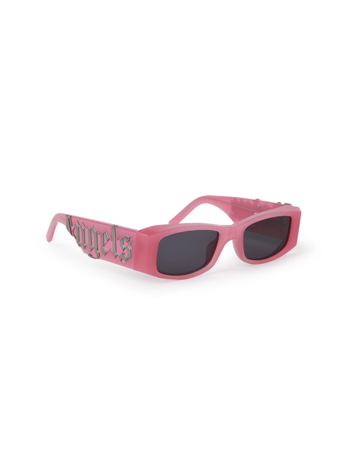 Palm Angels PERI007 Sunglass Pink Female Full Shell Sunglass — view 2