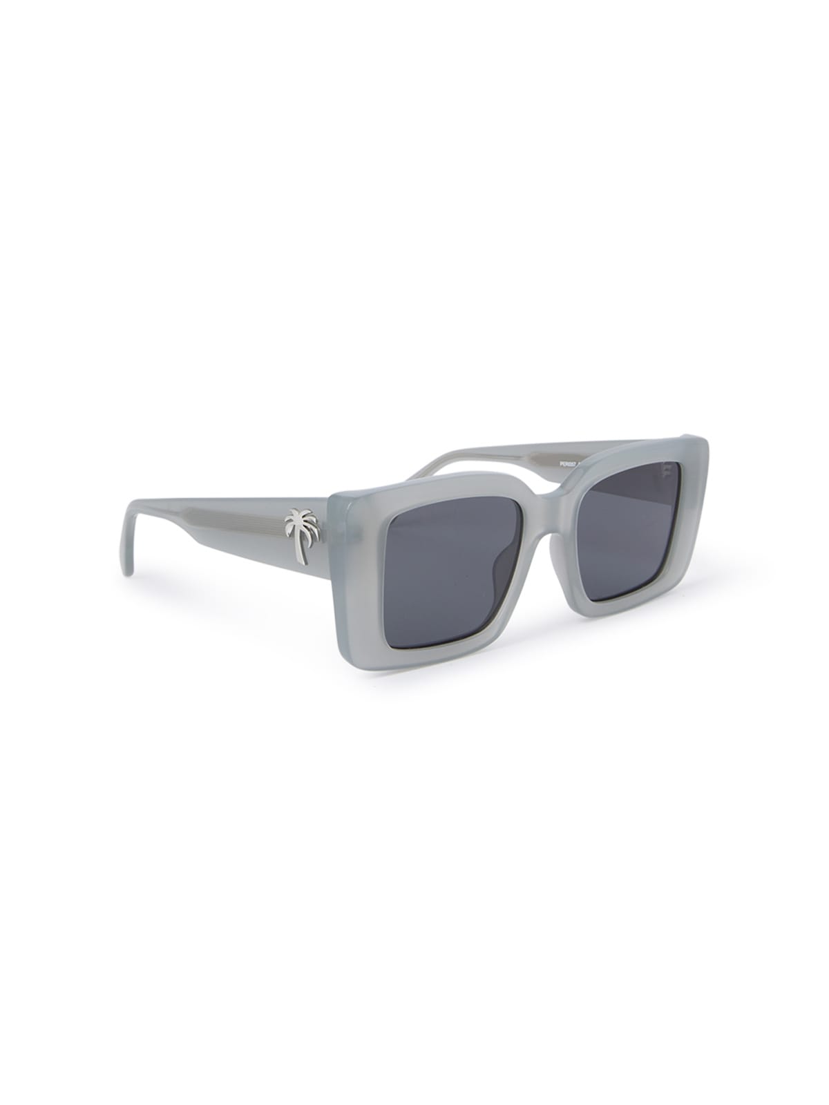 Palm Angels PERI057 Sunglass Grey Male Full Shell Sunglass — view 2