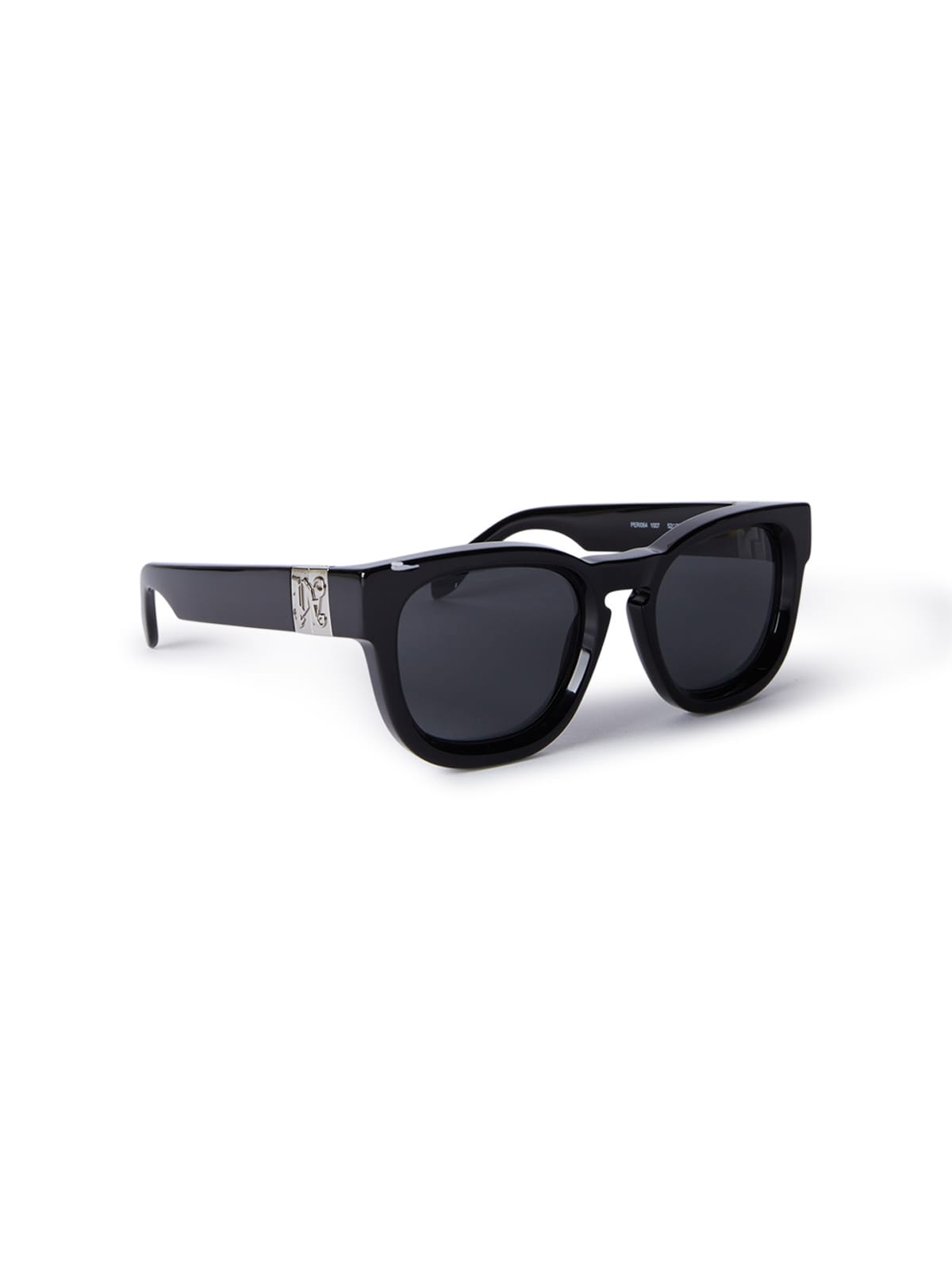 Palm Angels PERI064 Sunglass Black Male Full Shell Sunglass — view 2
