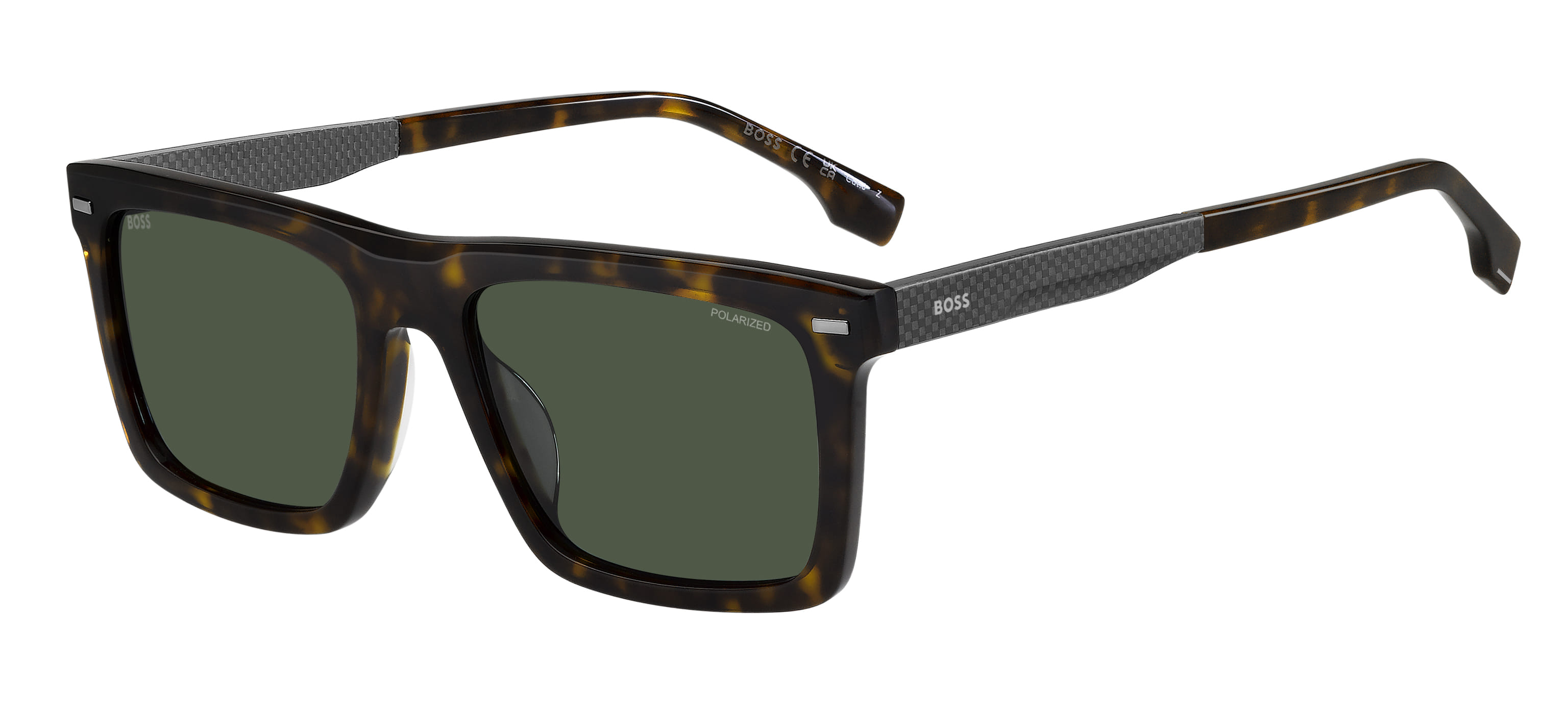 Hugo Boss BOSS 1765/G/S Sunglass Havana Male Full Carbon Fib — Havana frame