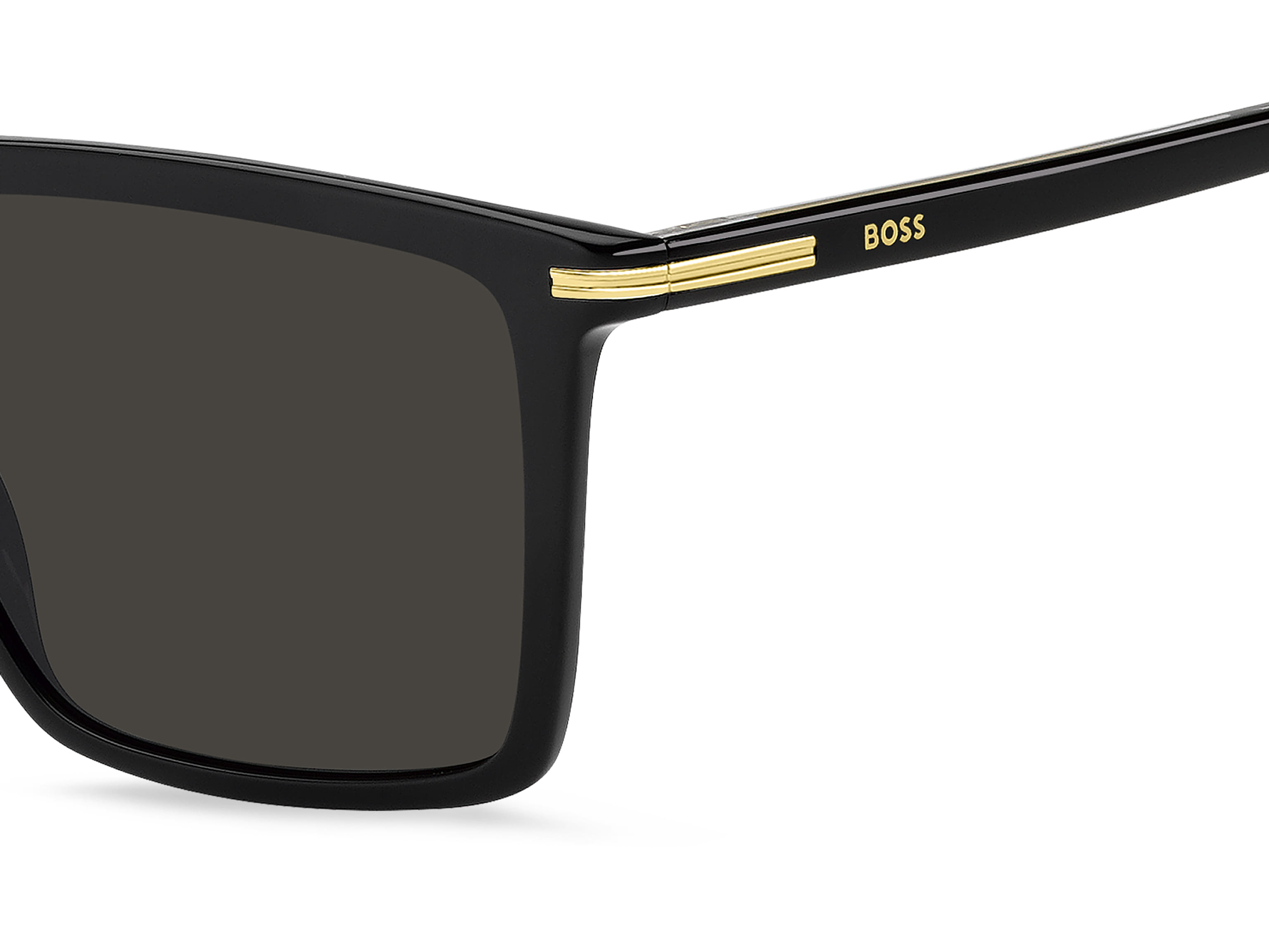 Hugo Boss BOSS 1844/S Sunglass Black Male Full Shell Sunglass — Black frame — view 3