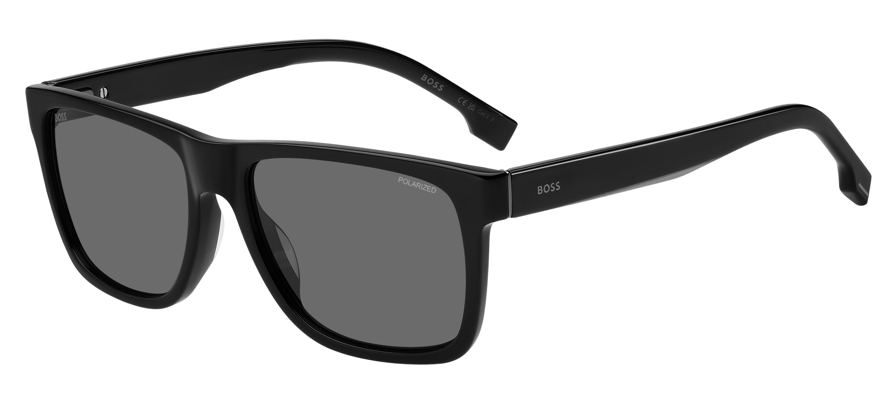 Hugo Boss BOSS 1759/G/S Sunglass Black Male Full Shell — Black frame