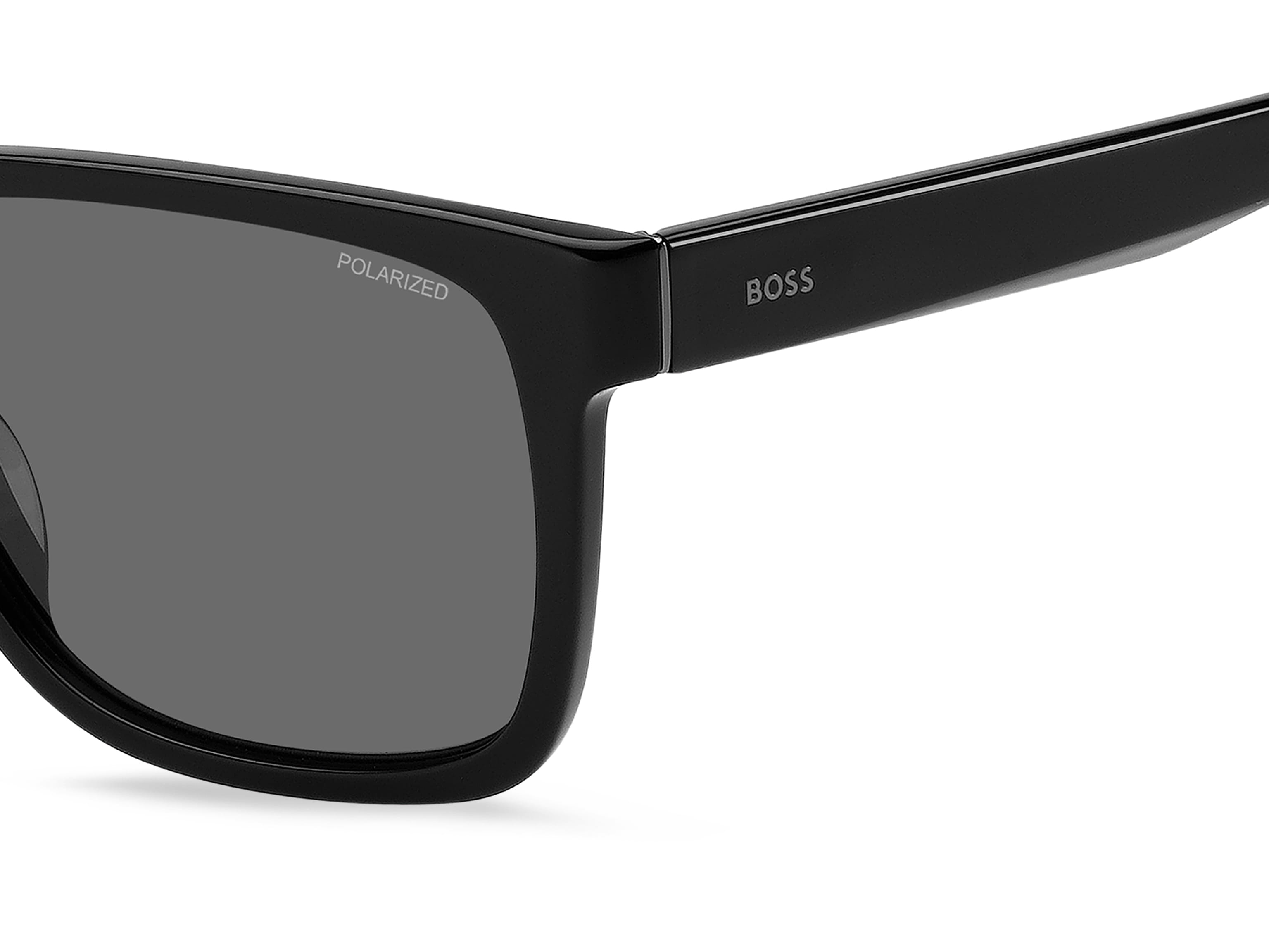 Hugo Boss BOSS 1759/G/S Sunglass Black Male Full Shell Sunglass — Black frame — view 3