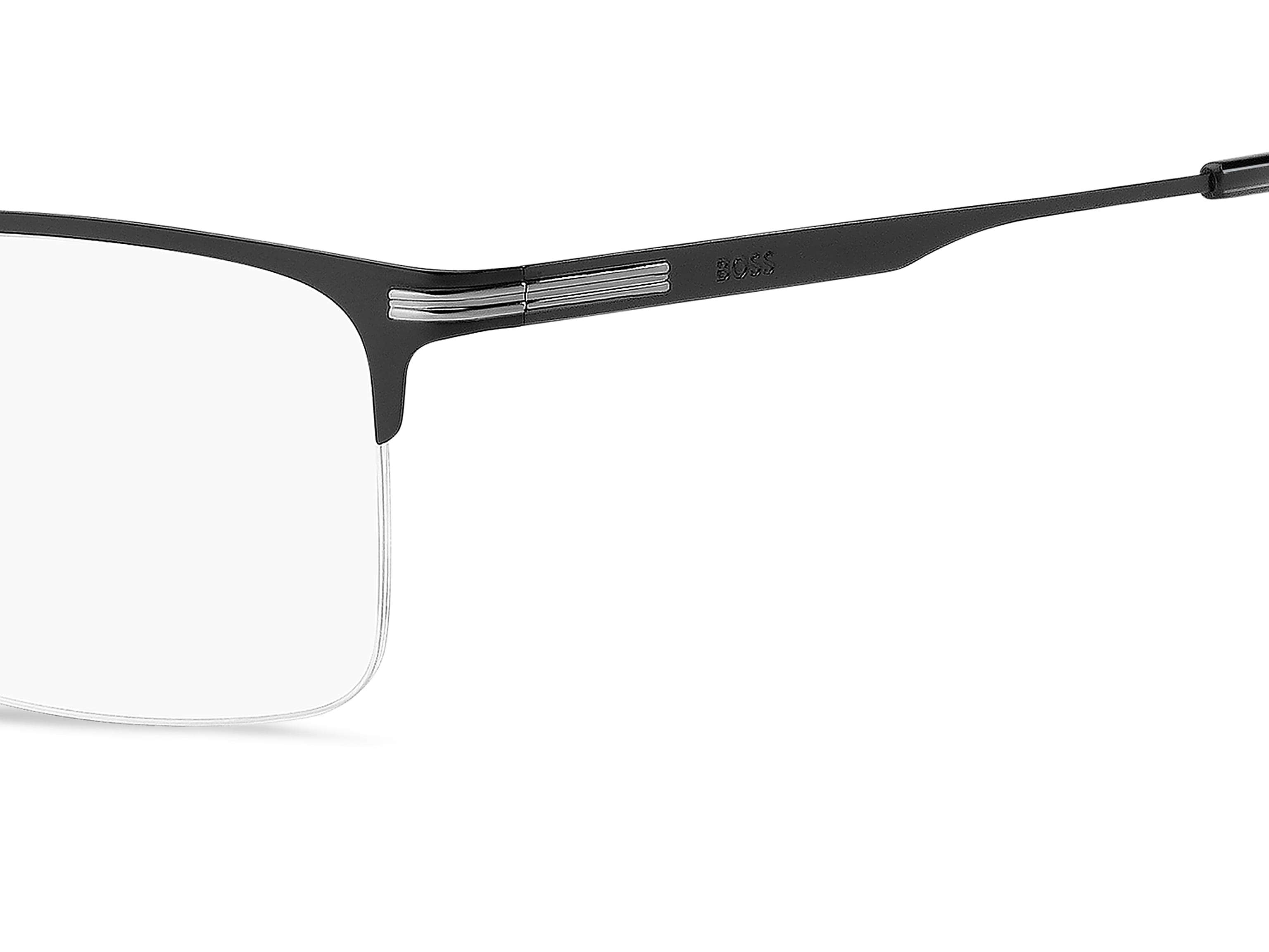 Hugo Boss BOSS 1850 Frame Matt Black Male Supra Stainless St Frame — Matt Black frame — view 3