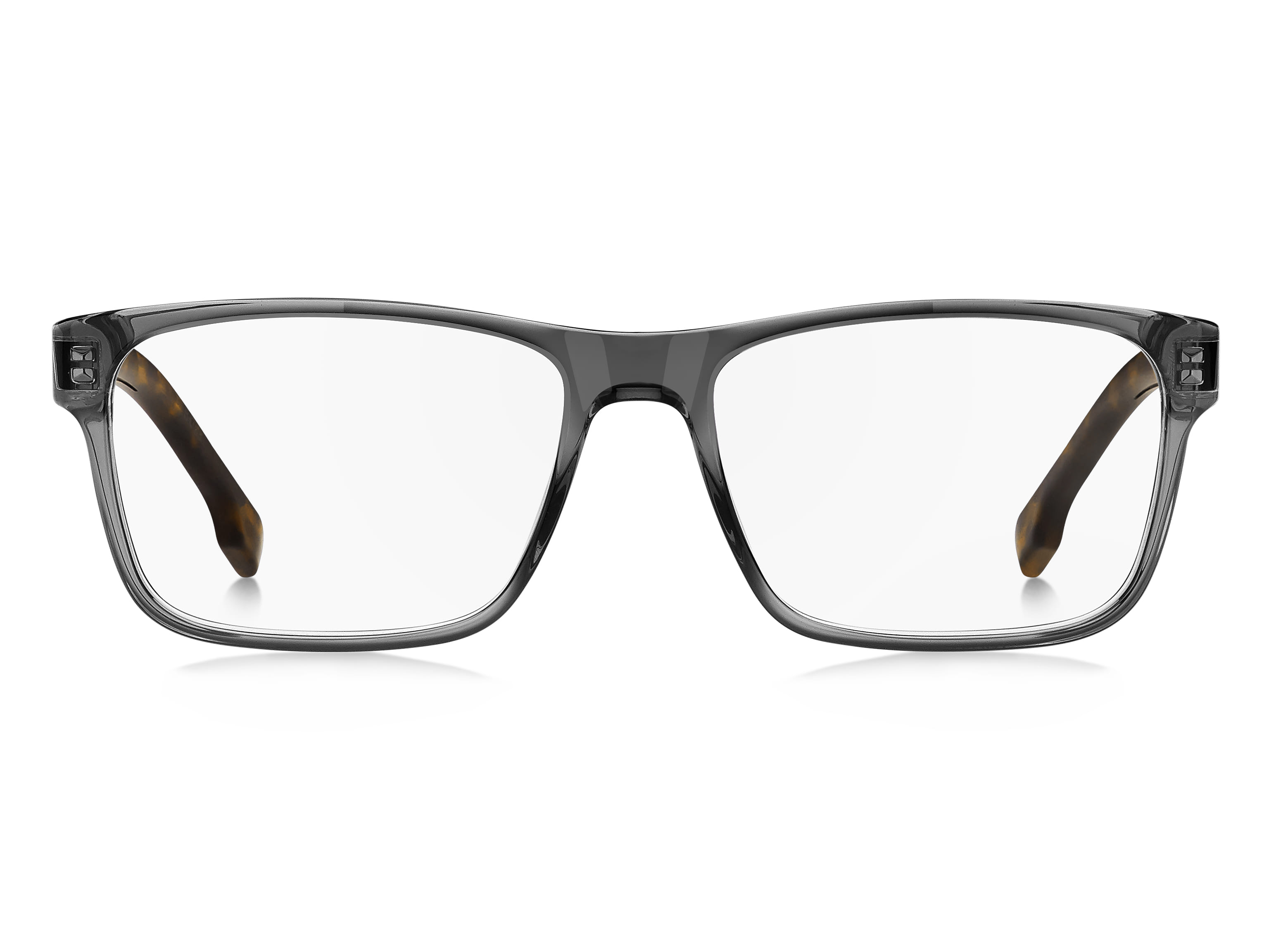 Hugo Boss BOSS 1762 Frame Transparent Grey Male Full Shell Frame — Transparent Grey frame — view 2