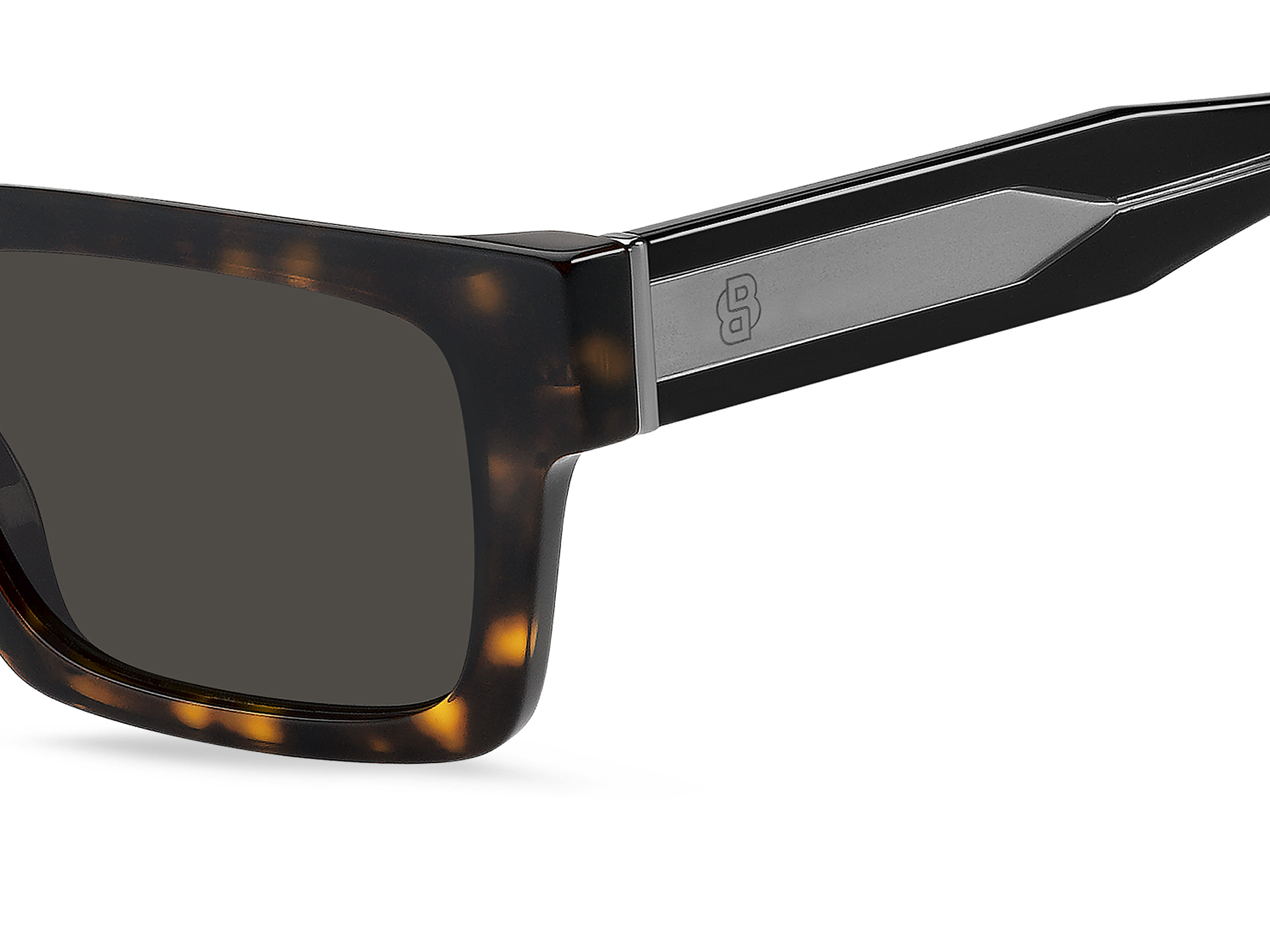 Hugo Boss BOSS 1855/S Sunglass Havana Male Full Shell Sunglass — Havana frame — view 5