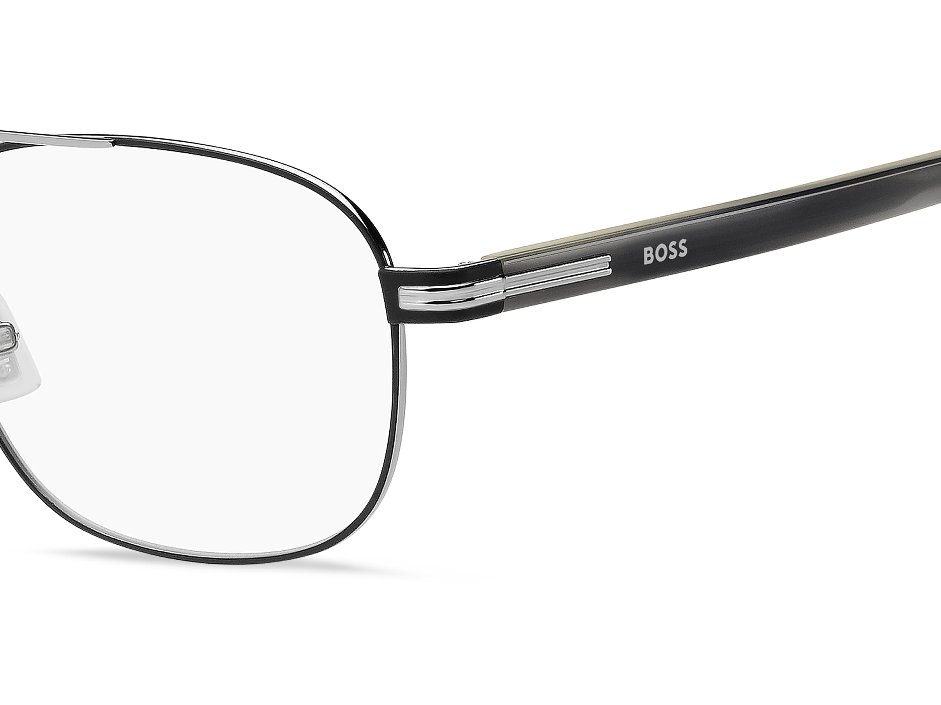 Hugo Boss BOSS 1756 Frame Matt Black Male Full Shell Frame — Matt Black frame — view 3