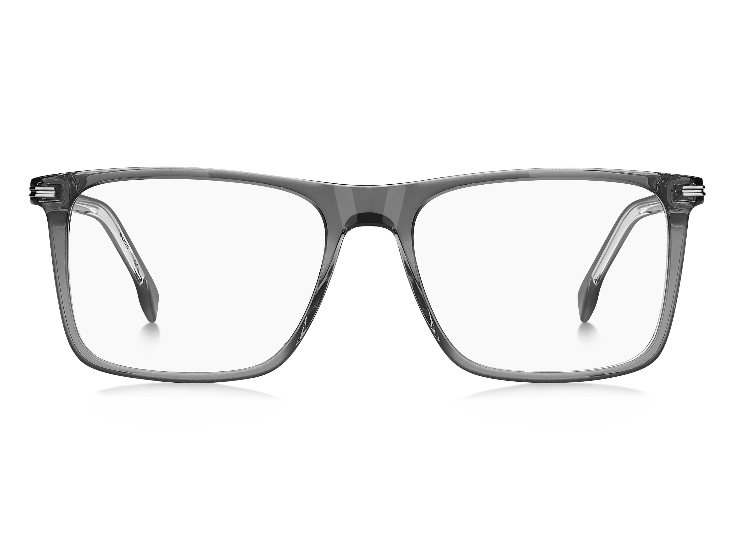Hugo Boss BOSS 1754 Frame Transparent Grey Male Full Shell Frame — Transparent Grey frame — view 2