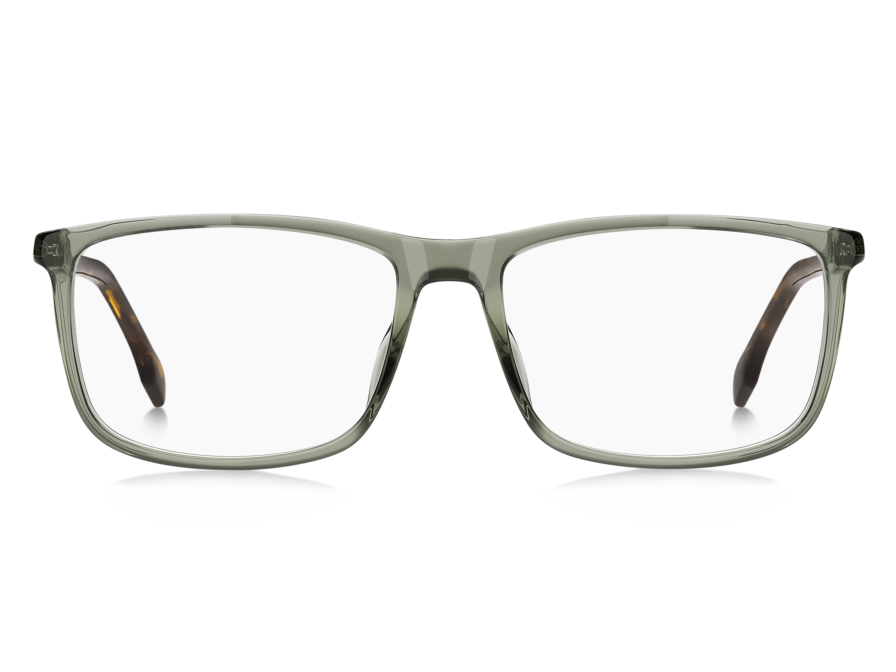 Hugo Boss BOSS 1834/G Frame Transparent Green Male Full Shel Frame — Transparent Green frame — view 2