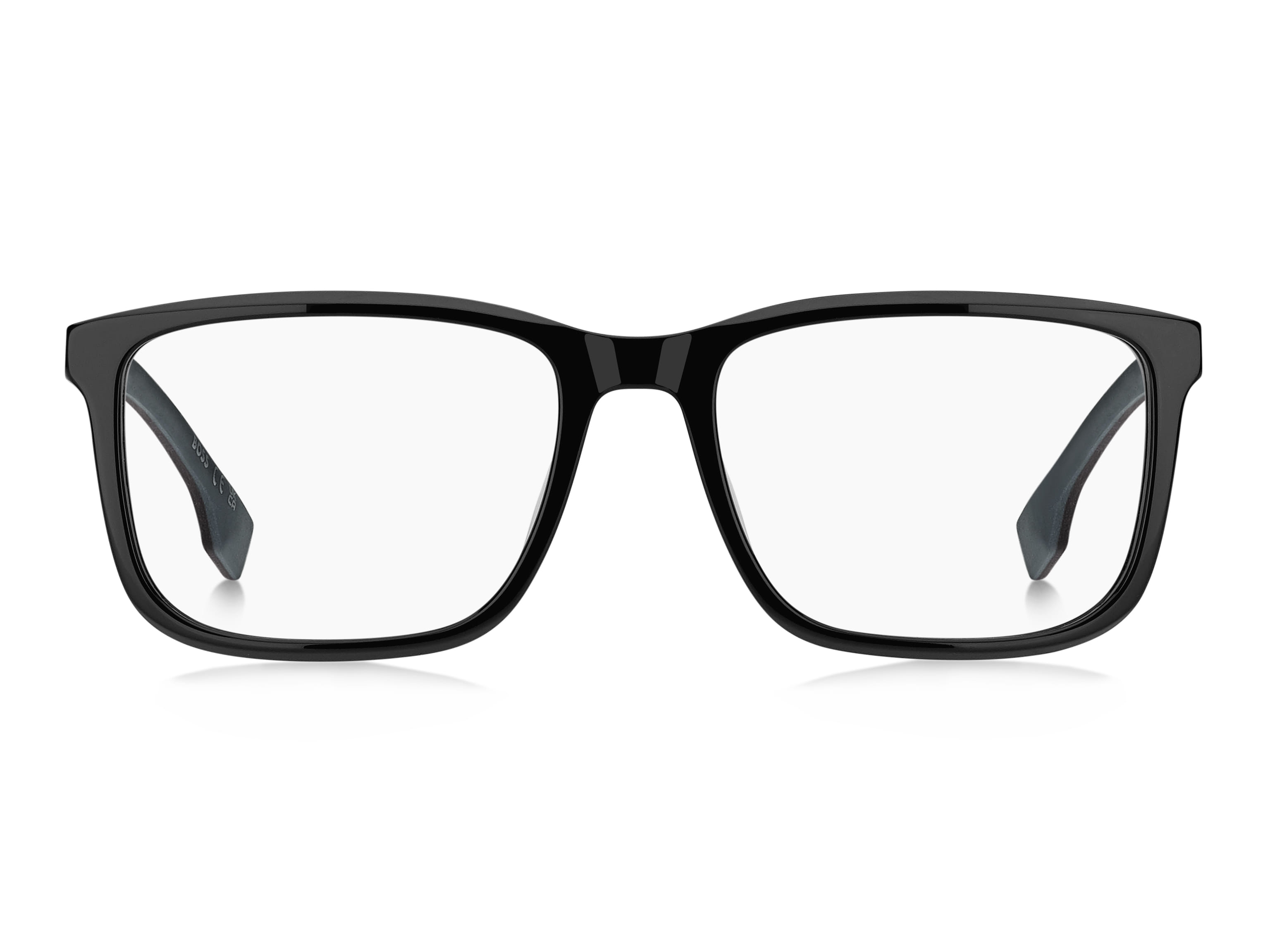 Hugo Boss BOSS 1827/G Frame Black Male Full Rubber Frame — Black frame — view 2