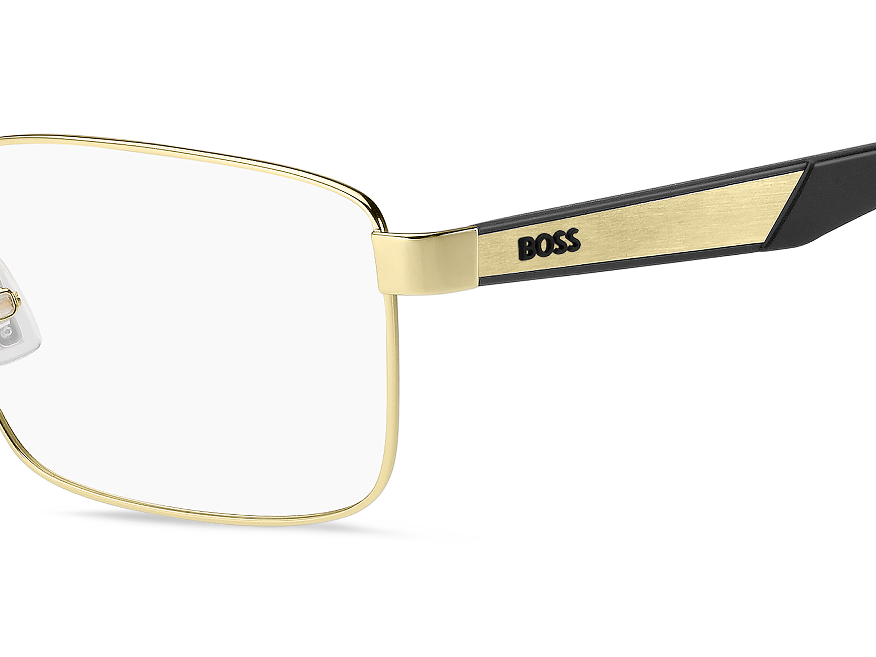 Hugo Boss BOSS 1769 Frame Gold Male Full Rubber Frame — Gold frame — view 3