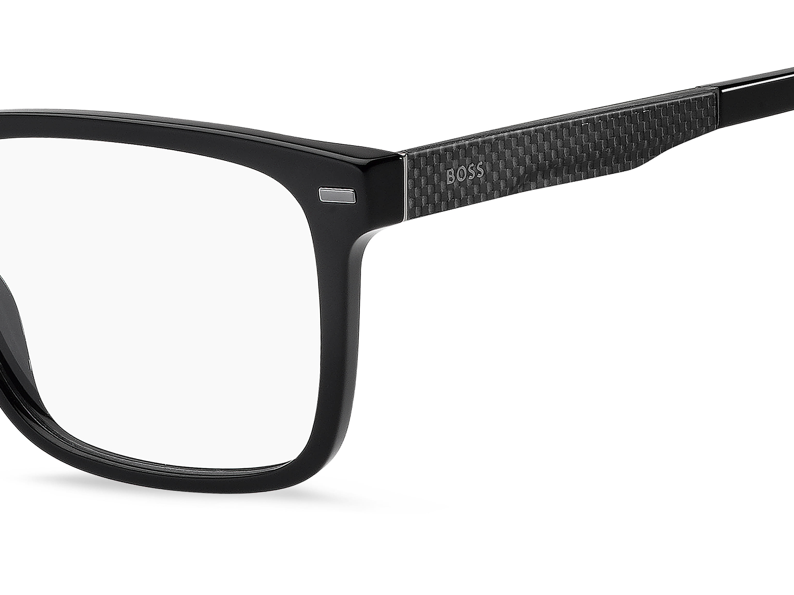 Hugo Boss BOSS 1841 Frame Black Male Full Carbon Fiber Frame — Black frame — view 3