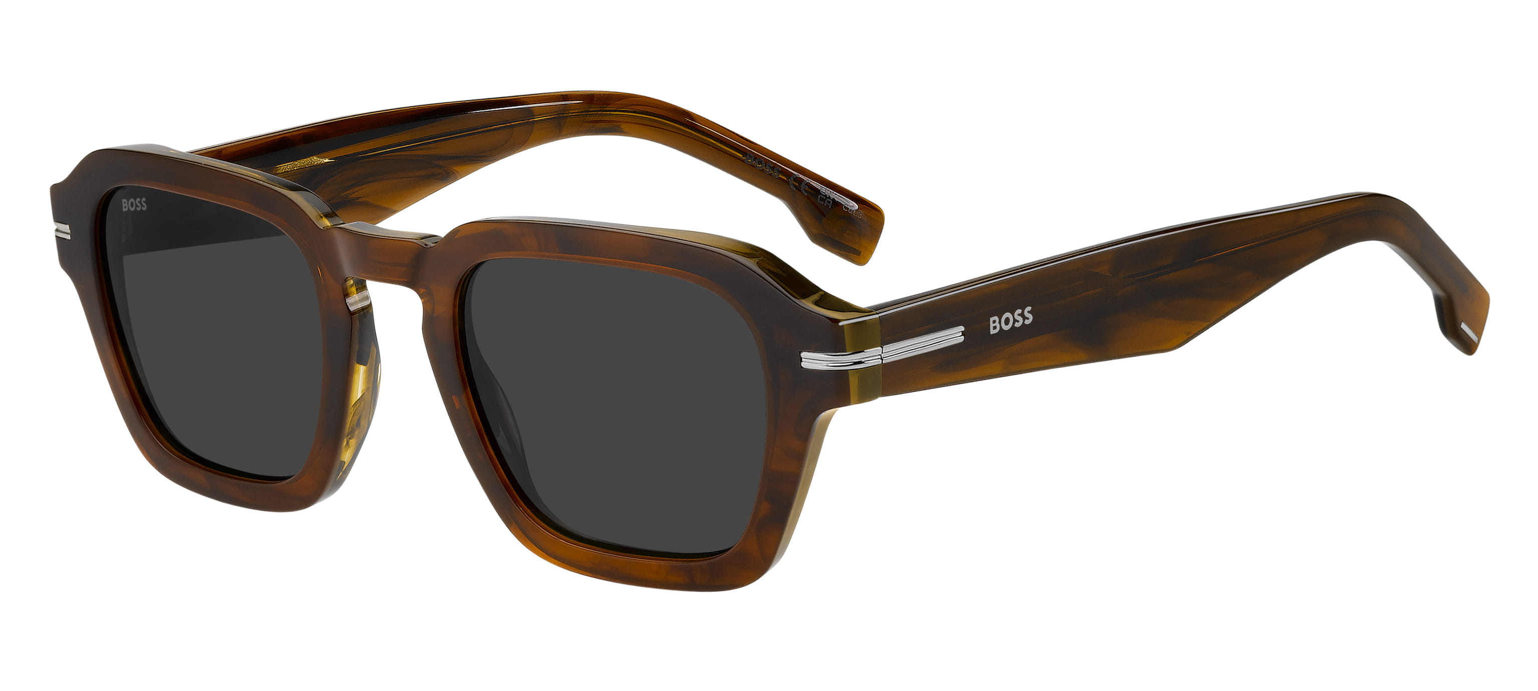 Hugo Boss BOSS 1853/S Sunglass Brown Male Full Shell — Brown frame