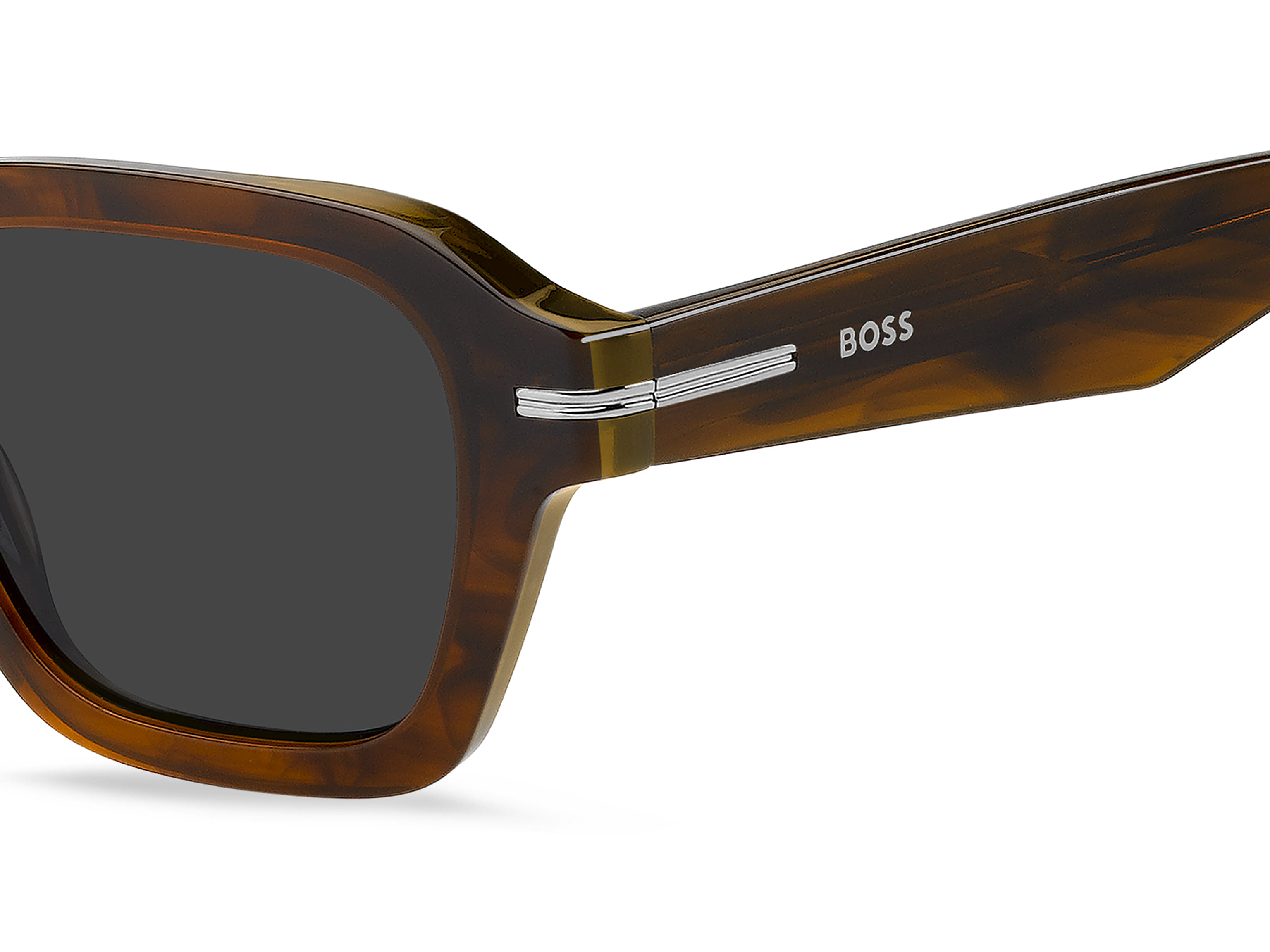 Hugo Boss BOSS 1853/S Sunglass Brown Male Full Shell Sunglass — Brown frame — view 3
