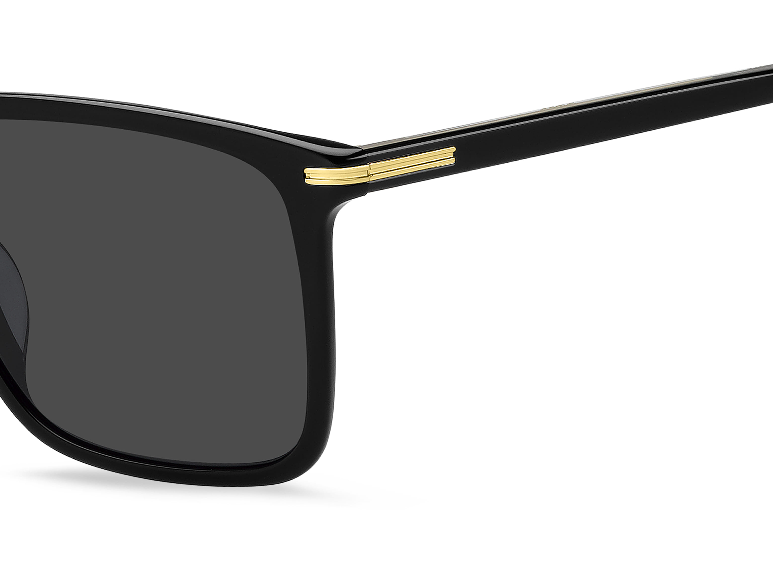 Hugo Boss BOSS 1750/G/S Sunglass Black Male Full Shell Sunglass — Black frame — view 3