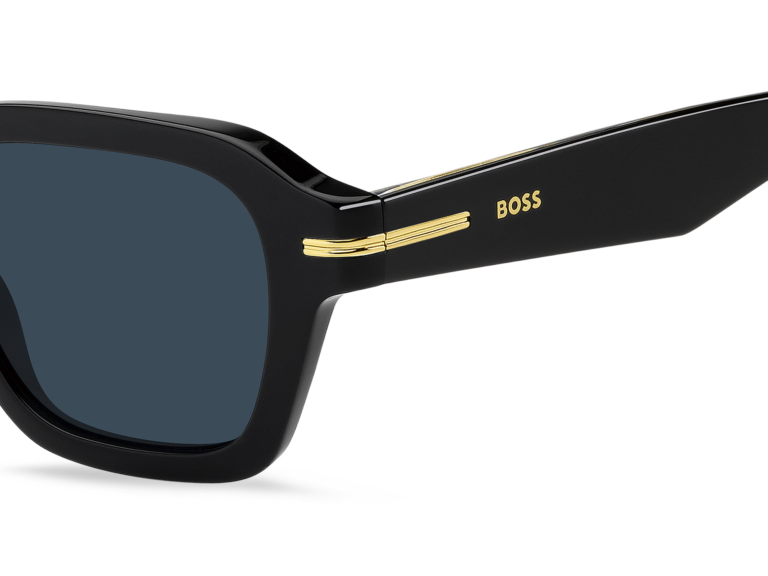 Hugo Boss BOSS 1853/S Sunglass Black Male Full Shell Sunglass — Black frame — view 3