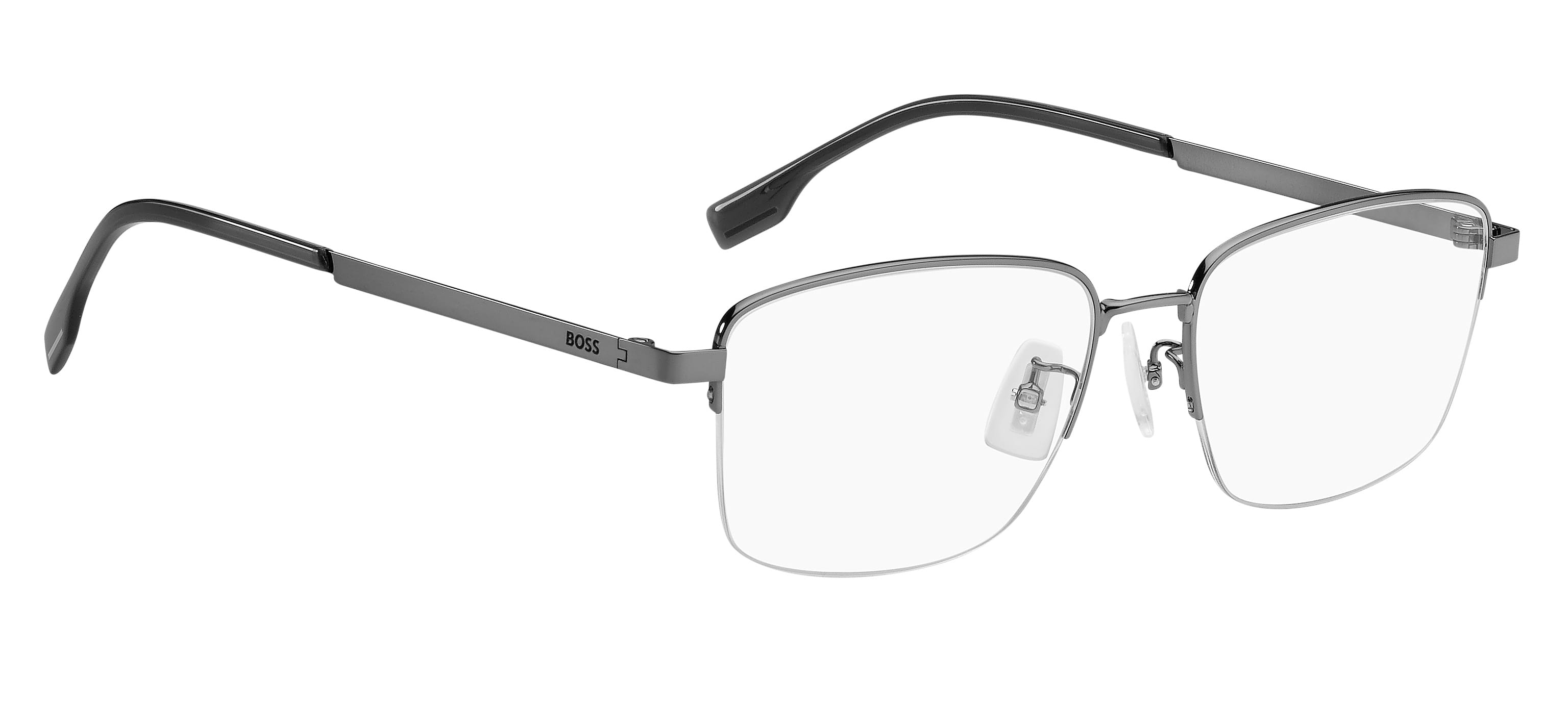 Hugo Boss BOSS 1474/F Frame Gun Metal Male Supra Titanium Frame — Gun Metal frame — view 2