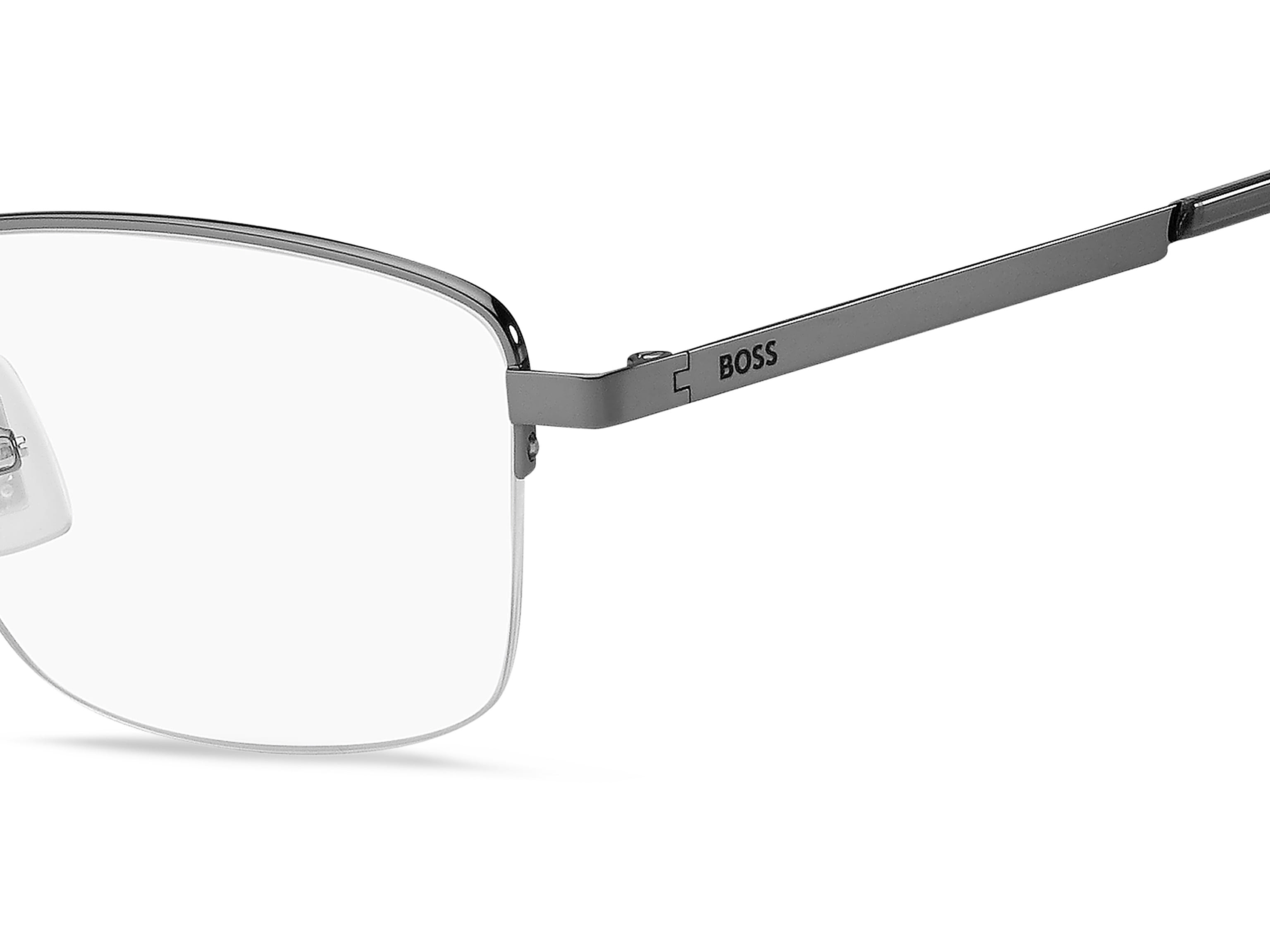 Hugo Boss BOSS 1474/F Frame Gun Metal Male Supra Titanium Frame — Gun Metal frame — view 4