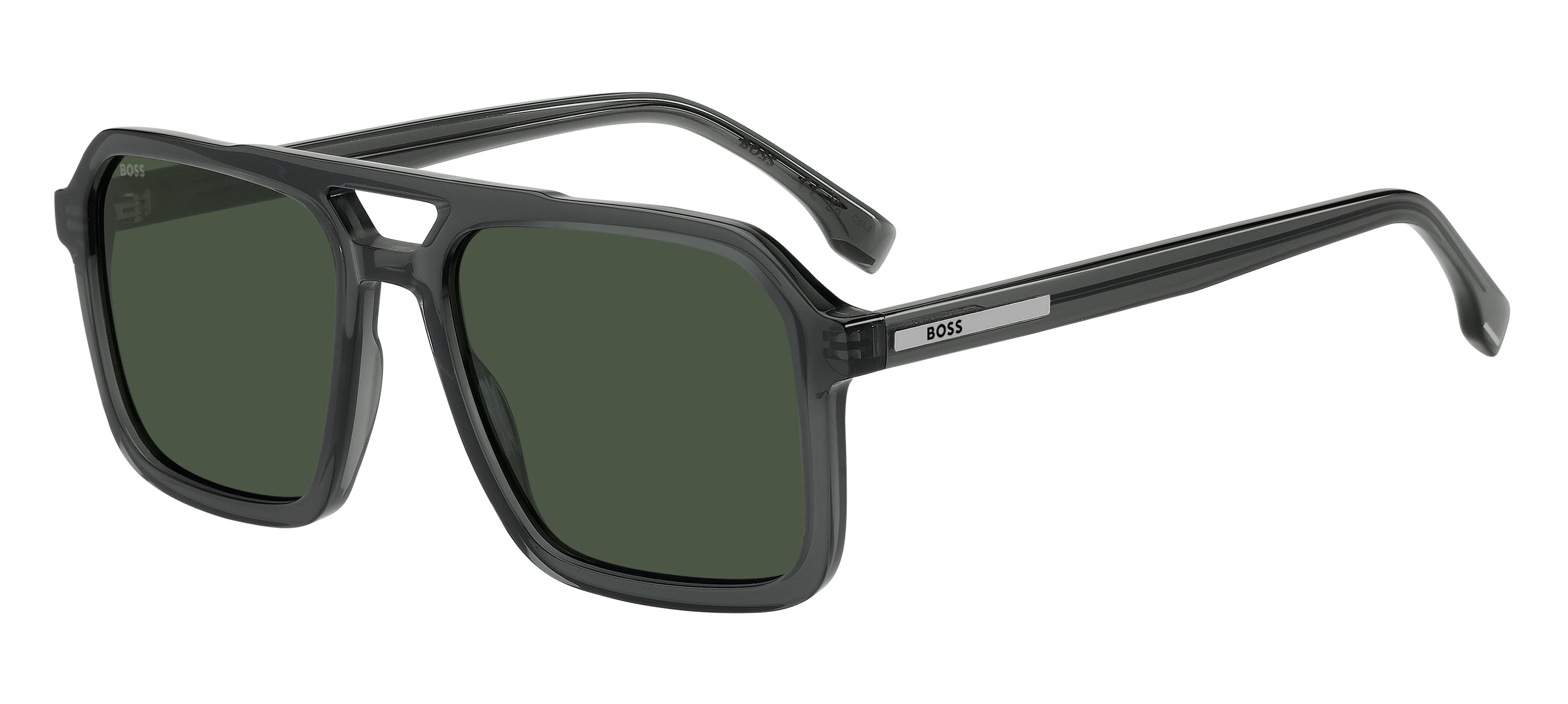 HUGO BOSS BOSS 1894/S IEDQT CAT.3 1894/S Sunglass Transparen — Transparent Green frame