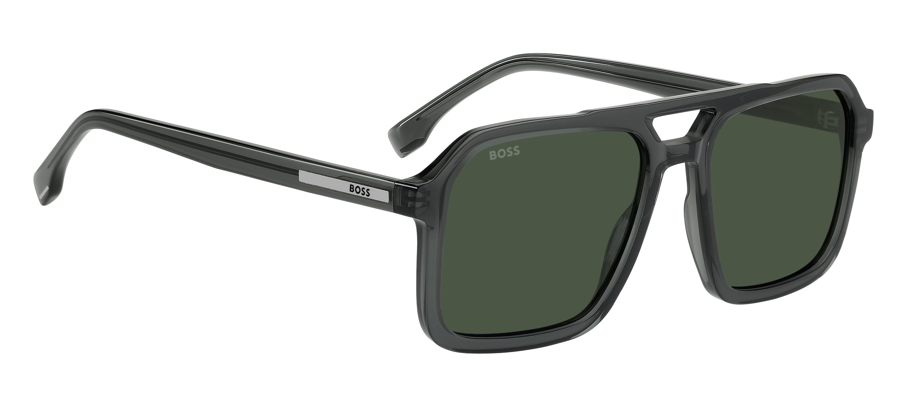 HUGO BOSS BOSS 1894/S IEDQT CAT.3 1894/S Sunglass Transparen Sunglass — Transparent Green frame — view 2