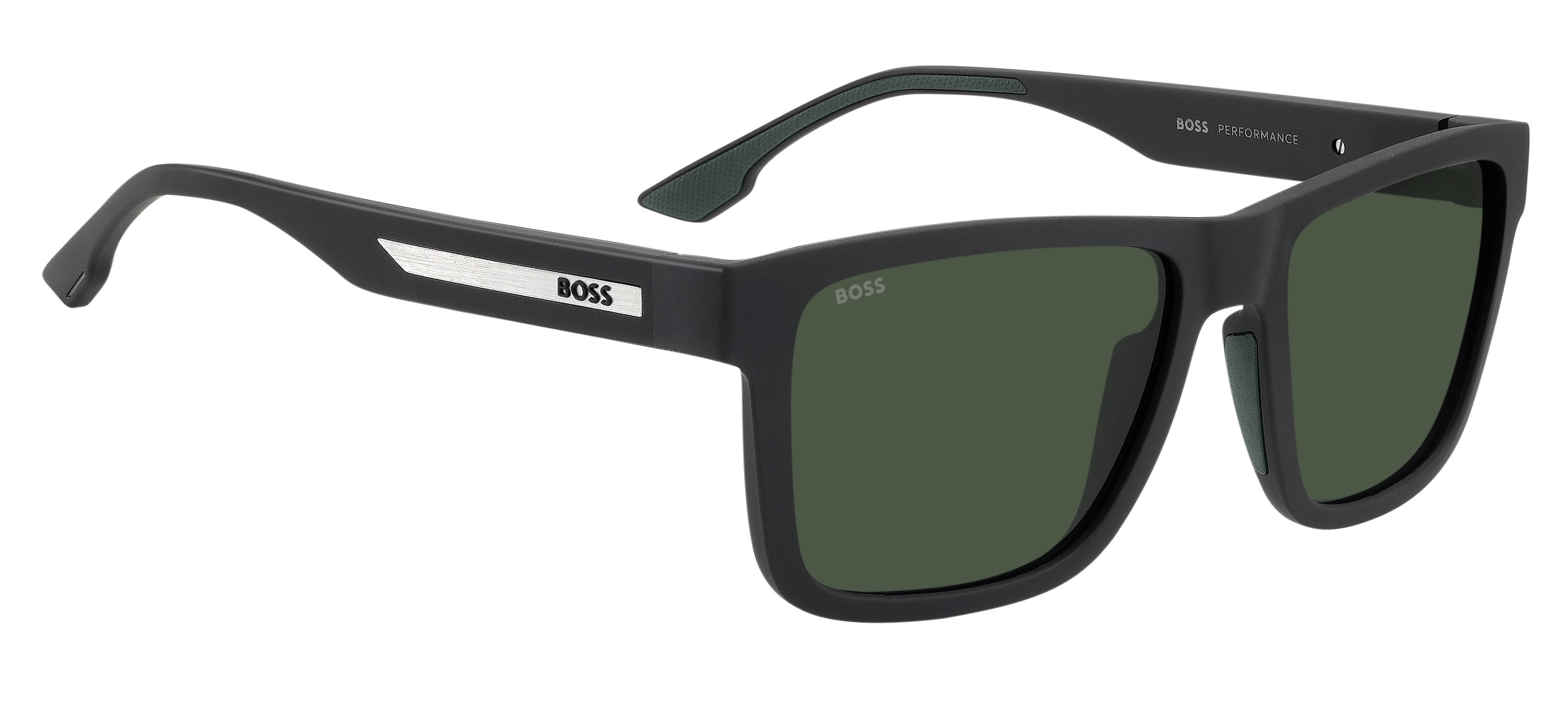 HUGO BOSS PERFORMANCE BOSS 1907/S 807QT CAT.3 1907/S Sungla Sunglass — Matt Black frame — view 2