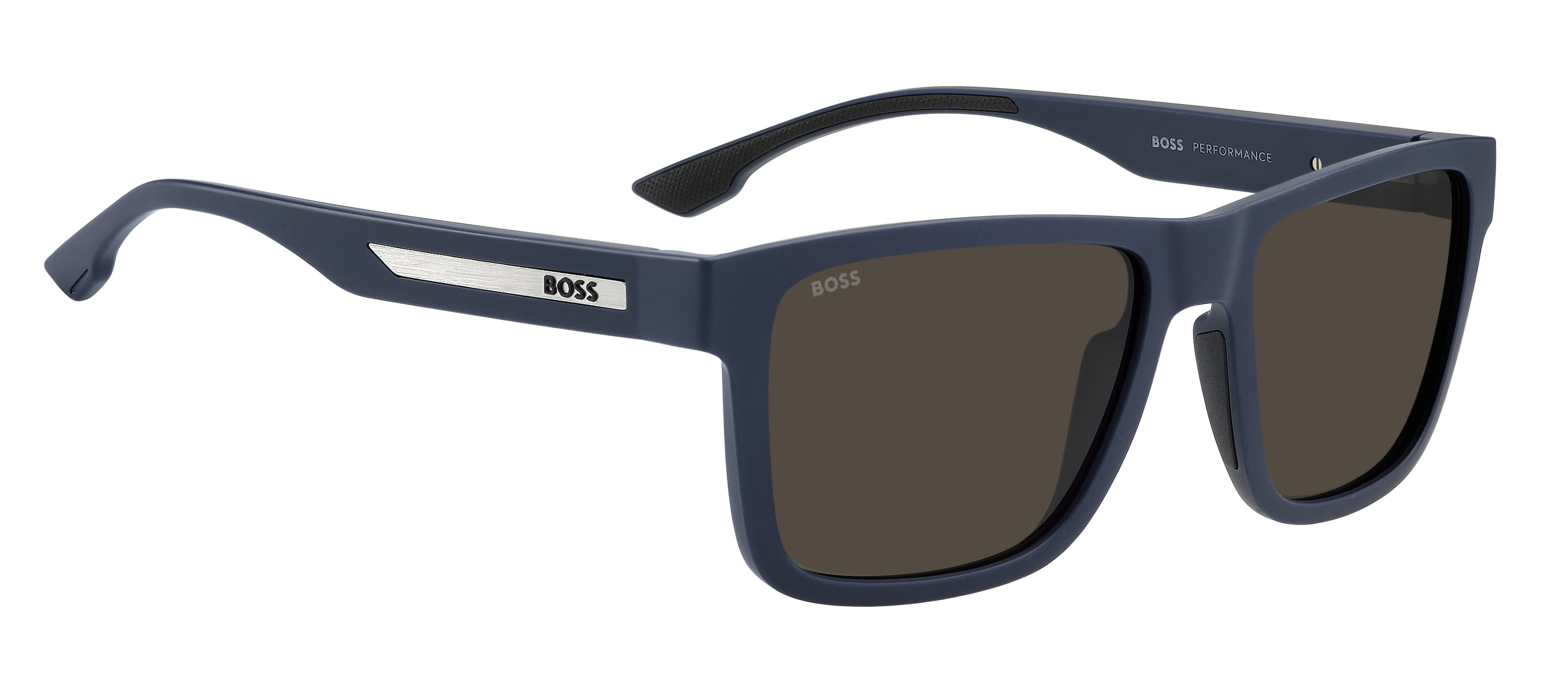 HUGO BOSS PERFORMANCE BOSS 1907/S PJPIR CAT.3 1907/S Sunglas Sunglass — Matt Blue frame — view 2