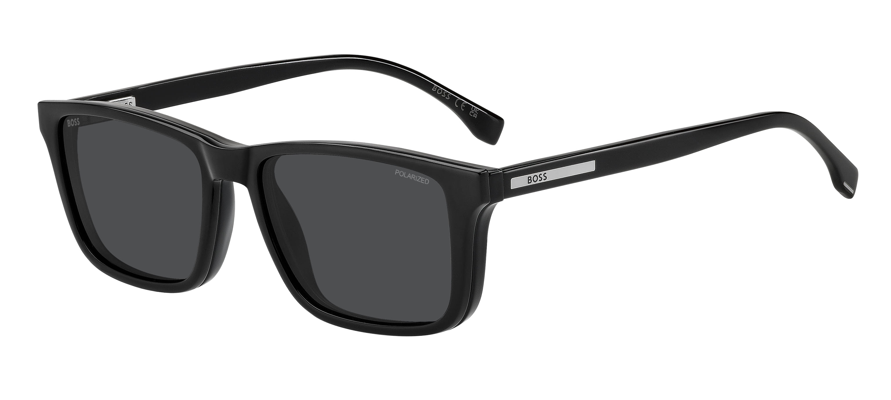 HUGO BOSS BOSS 1896/C 807 WITH POLARIZED ATTCHMENT 1896/C Fr Frame — Black frame — view 5