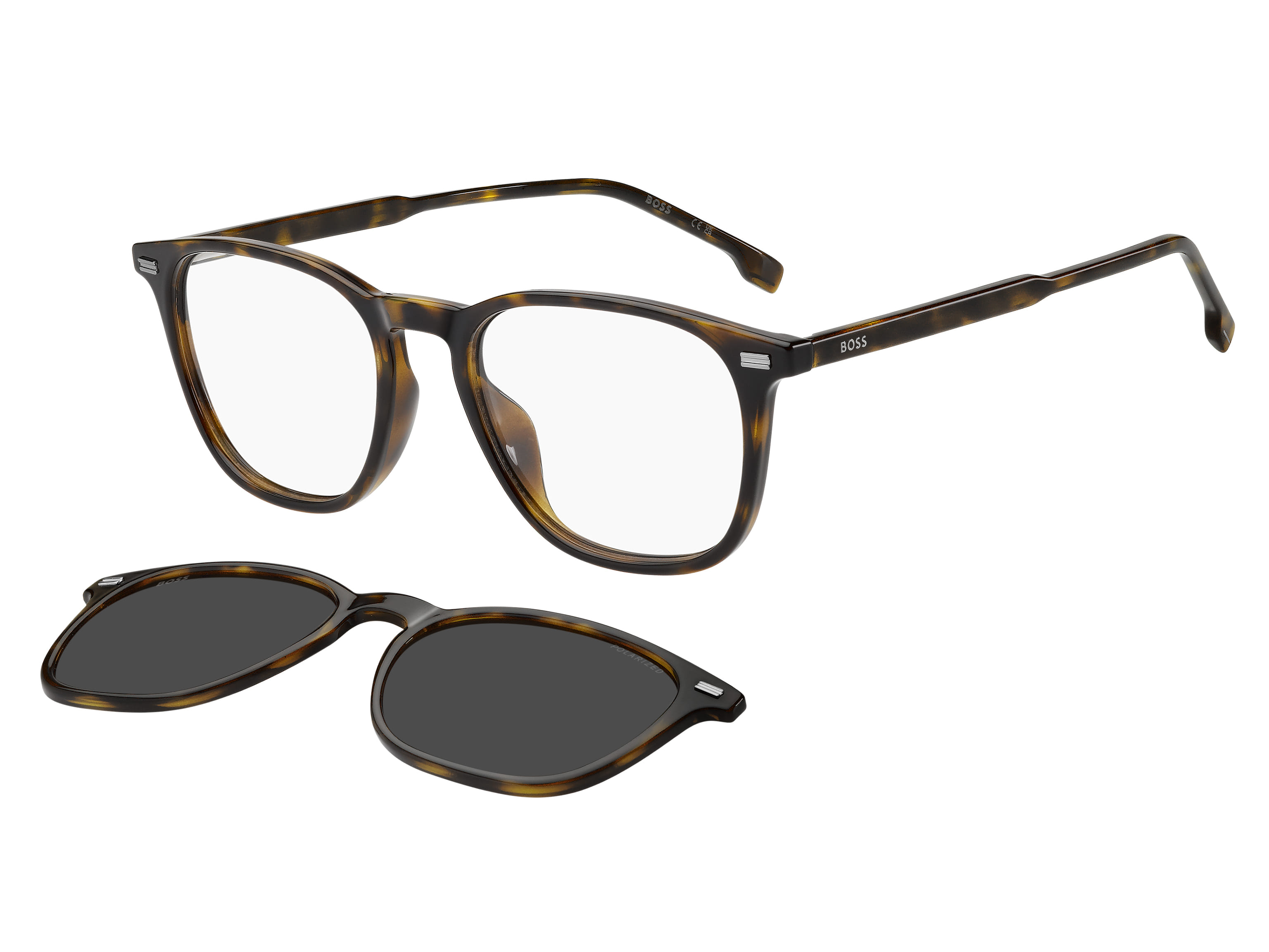 HUGO BOSS BOSS 1882/G/C 086 WITH POLARIZED ATTCHMENT 1882/G/ Frame — Havana frame — view 1