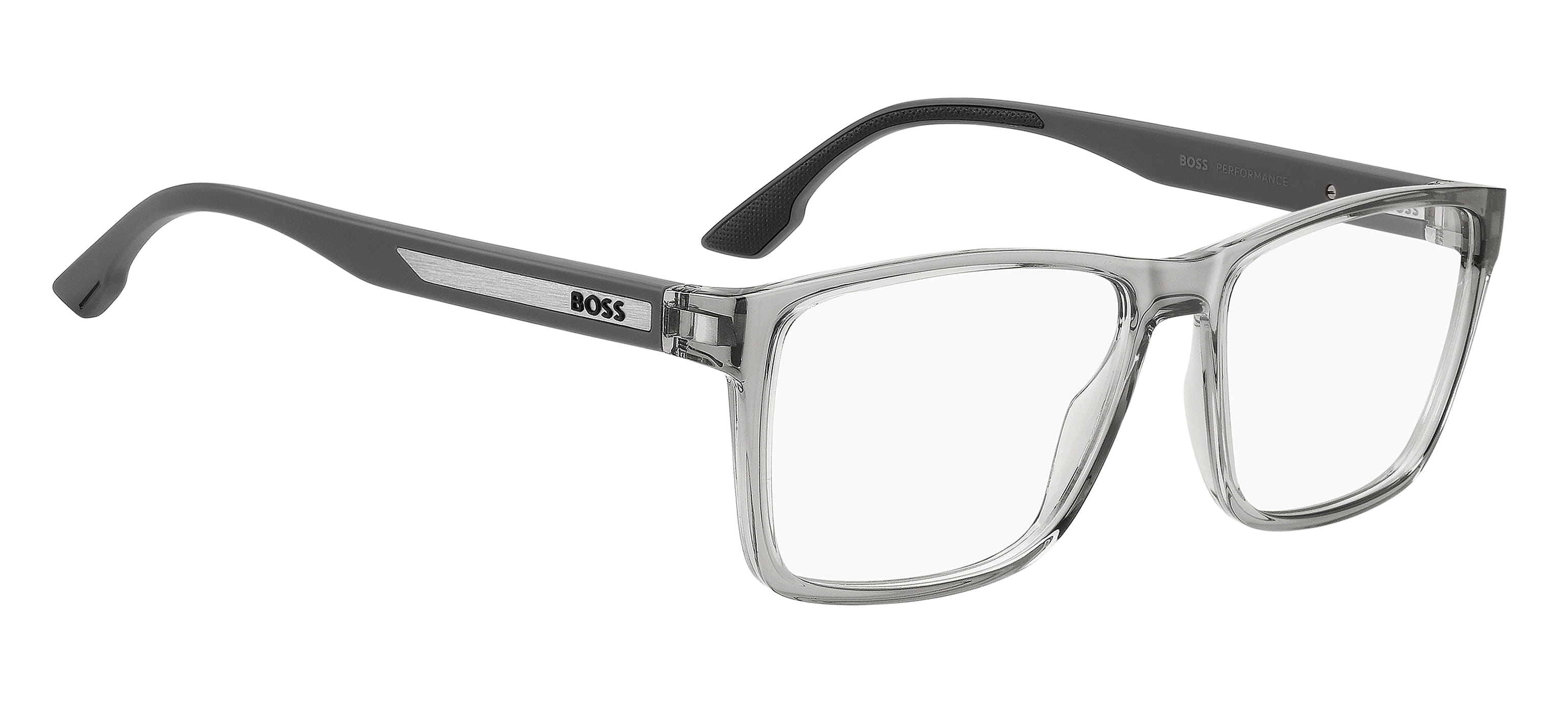 HUGO BOSS BOSS PERFORMANCE 1909 KB7 1909 Frame Transparent G Frame — Transparent Grey frame — view 2