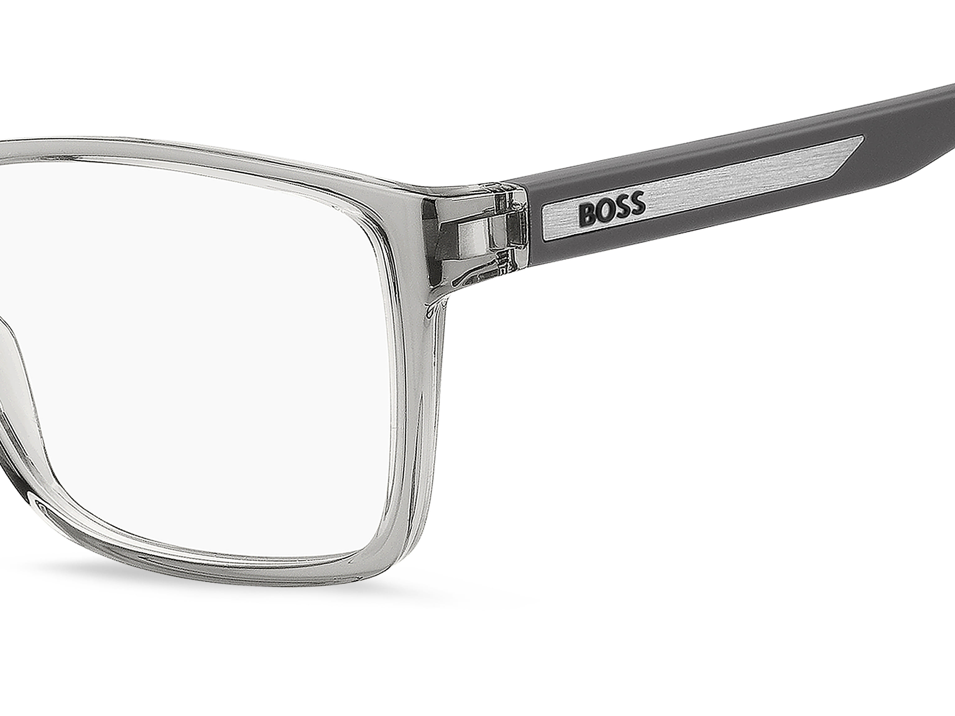 HUGO BOSS BOSS PERFORMANCE 1909 KB7 1909 Frame Transparent G Frame — Transparent Grey frame — view 4