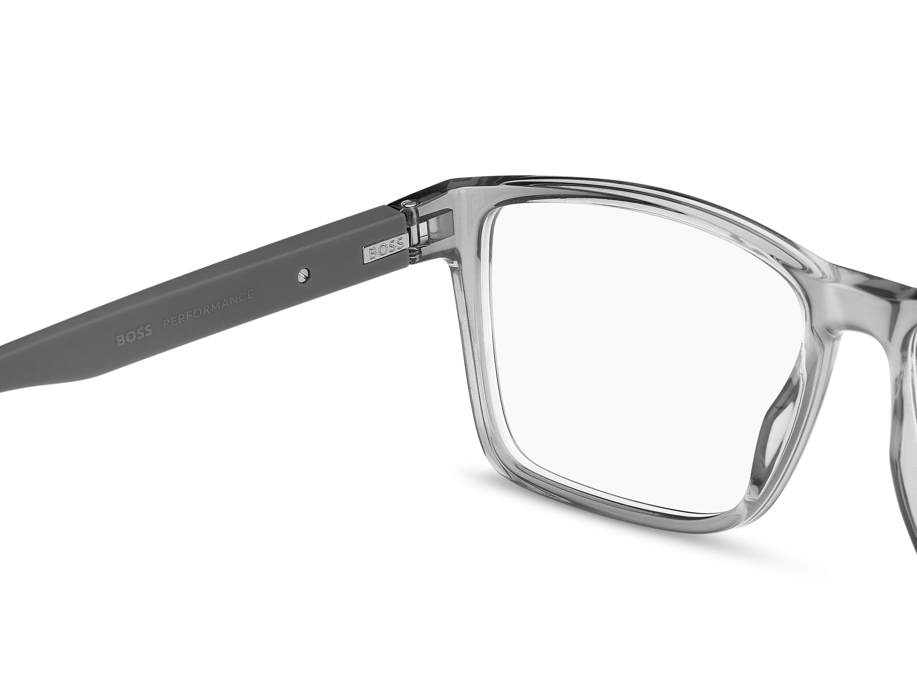 HUGO BOSS BOSS PERFORMANCE 1909 KB7 1909 Frame Transparent G Frame — Transparent Grey frame — view 5