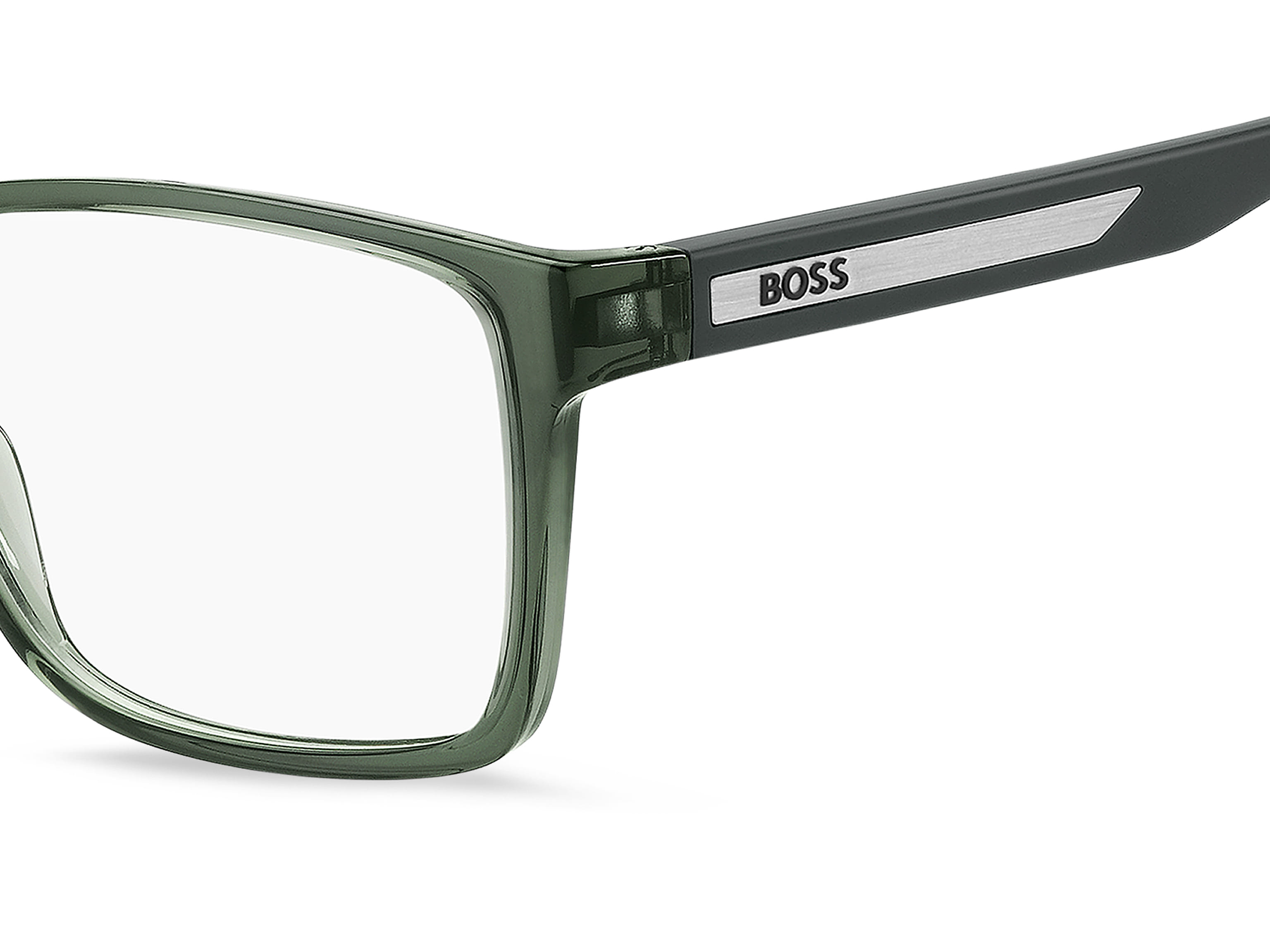 HUGO BOSS BOSS PERFORMANCE 1909 1ED 1909 Frame Transparent Frame — Transparent Green frame — view 4