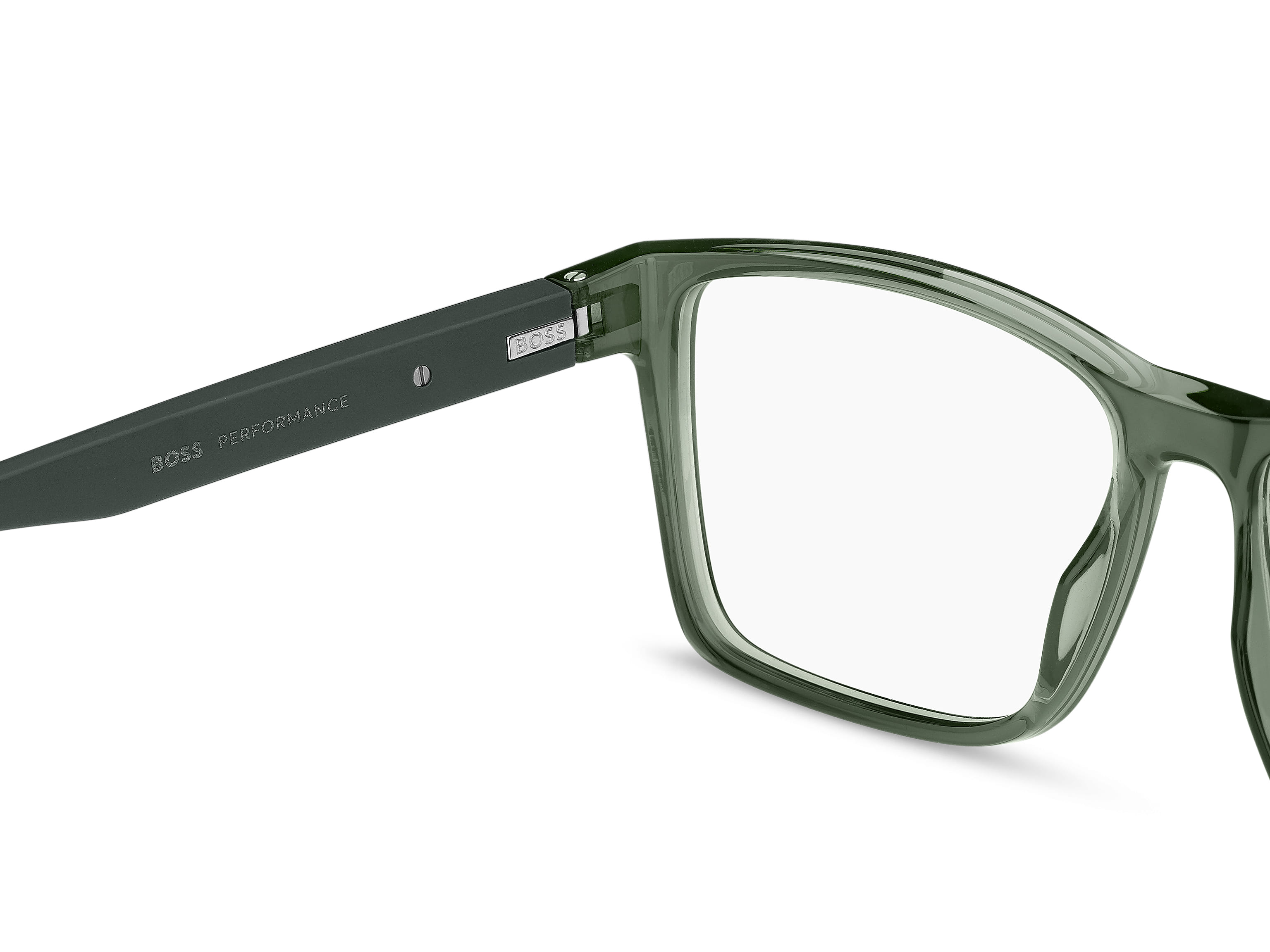 HUGO BOSS BOSS PERFORMANCE 1909 1ED 1909 Frame Transparent Frame — Transparent Green frame — view 5