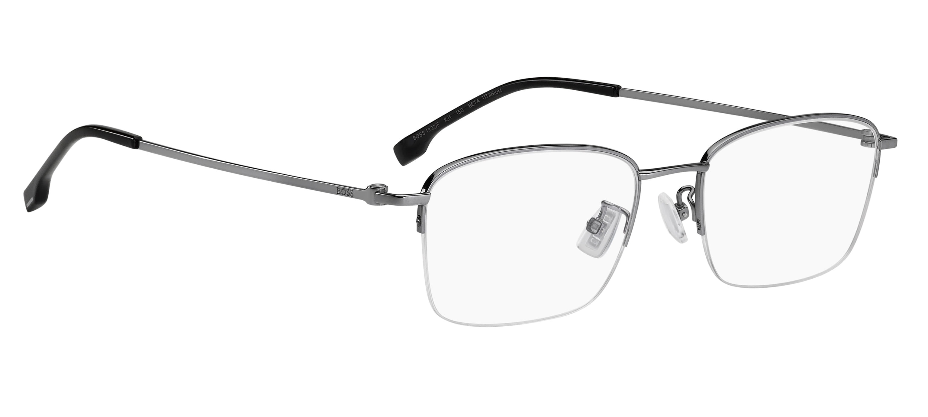 HUGO BOSS BOSS 1932/F KJ1 BETA TITANIUM 1932/F Frame Silver Frame — Silver frame — view 2