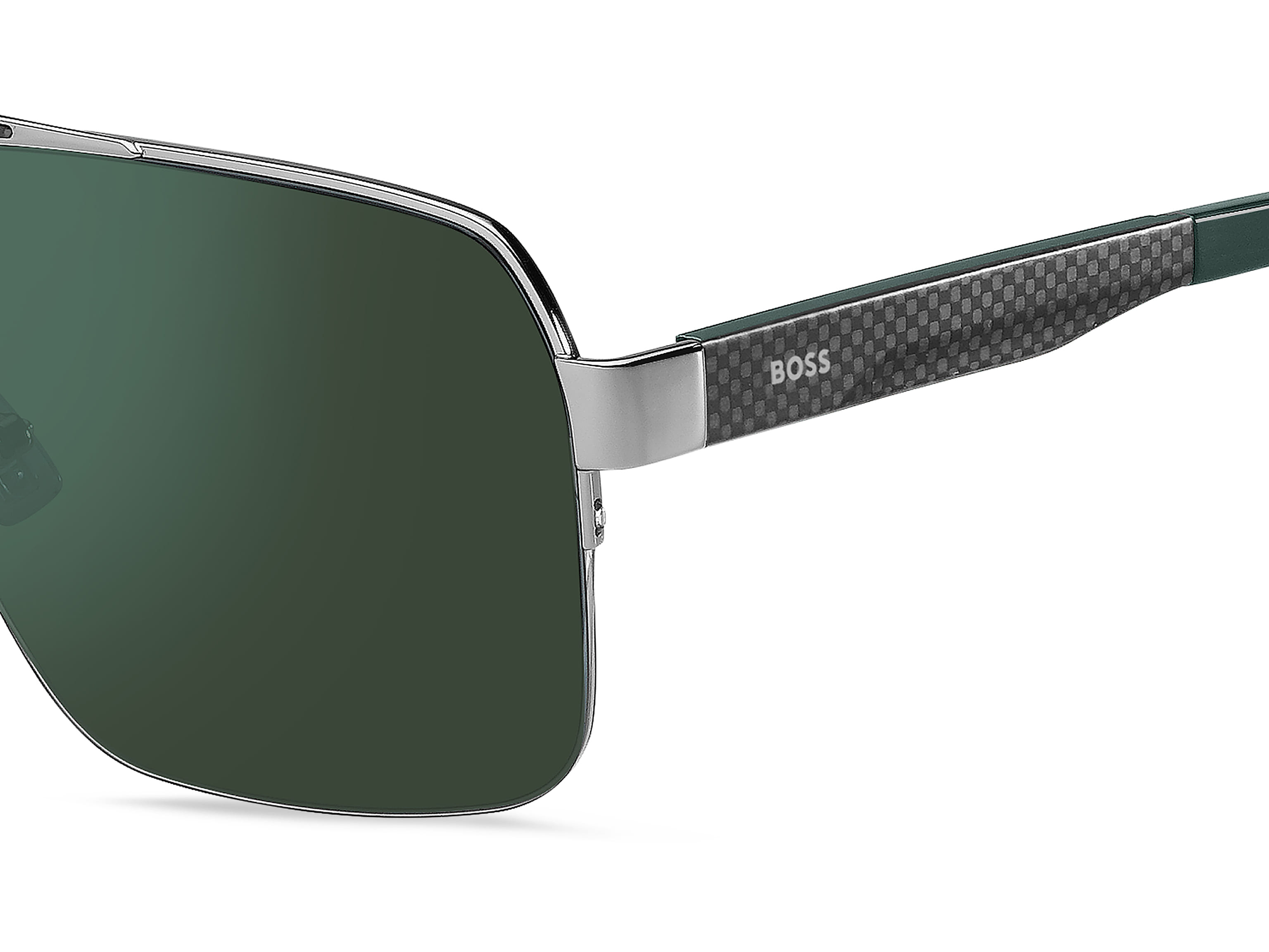 Hugo Boss BOSS 1767/S Sunglass Gun Metal Male Supra Carbon F Sunglass — Gun Metal frame — view 3