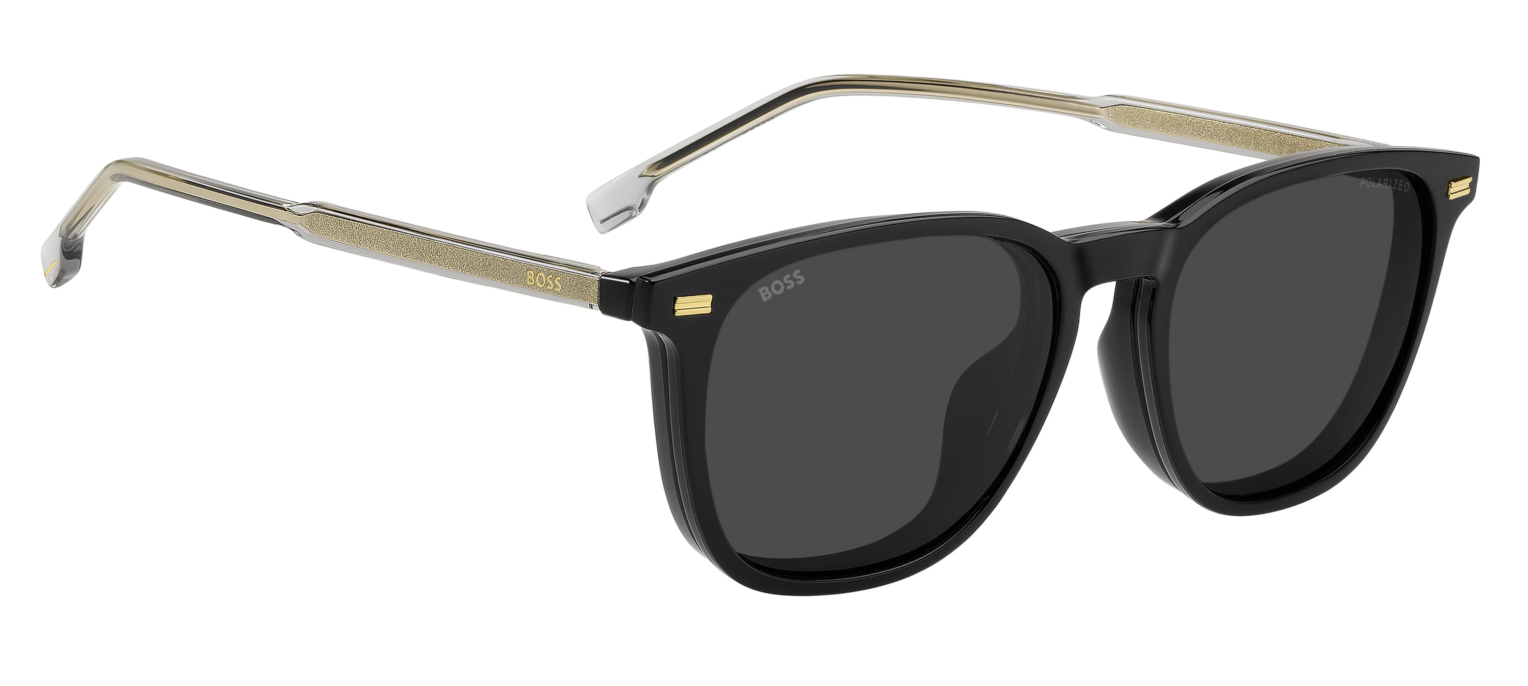 HUGO BOSS BOSS 1882/G/C 08A WITH POLARIZED ATTCHMENT BOSS 1 Frame — Black frame — view 2