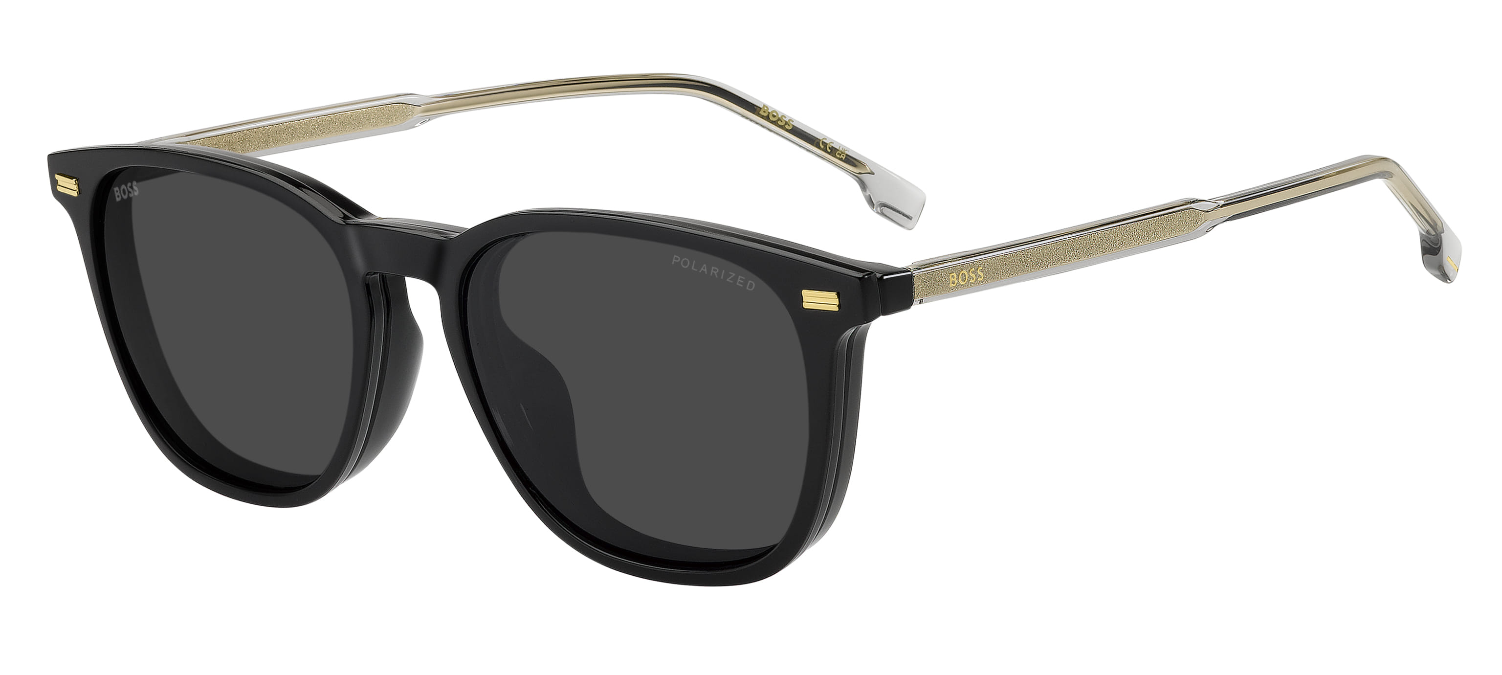 HUGO BOSS BOSS 1882/G/C 08A WITH POLARIZED ATTCHMENT BOSS 1 Frame — Black frame — view 5