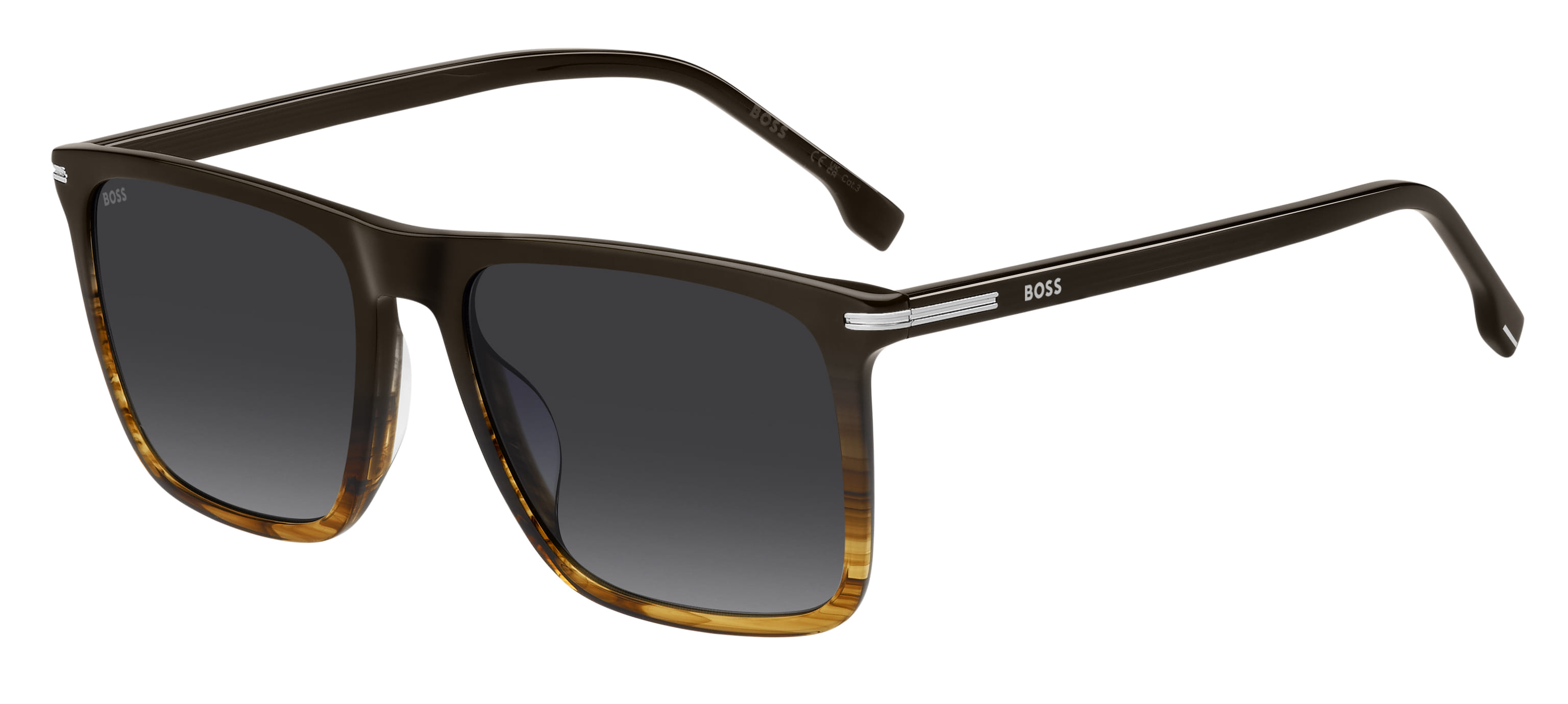 Hugo Boss BOSS 1750/G/S Sunglass Brown Male Full Shell Sunglass — Brown frame — alternate view