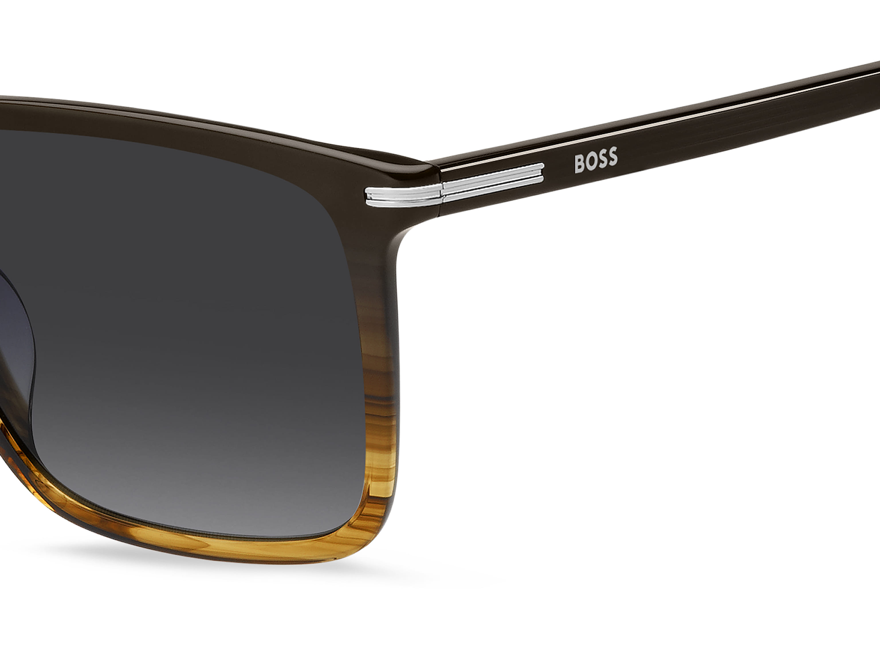 Hugo Boss BOSS 1750/G/S Sunglass Brown Male Full Shell Sunglass — Brown frame — view 3