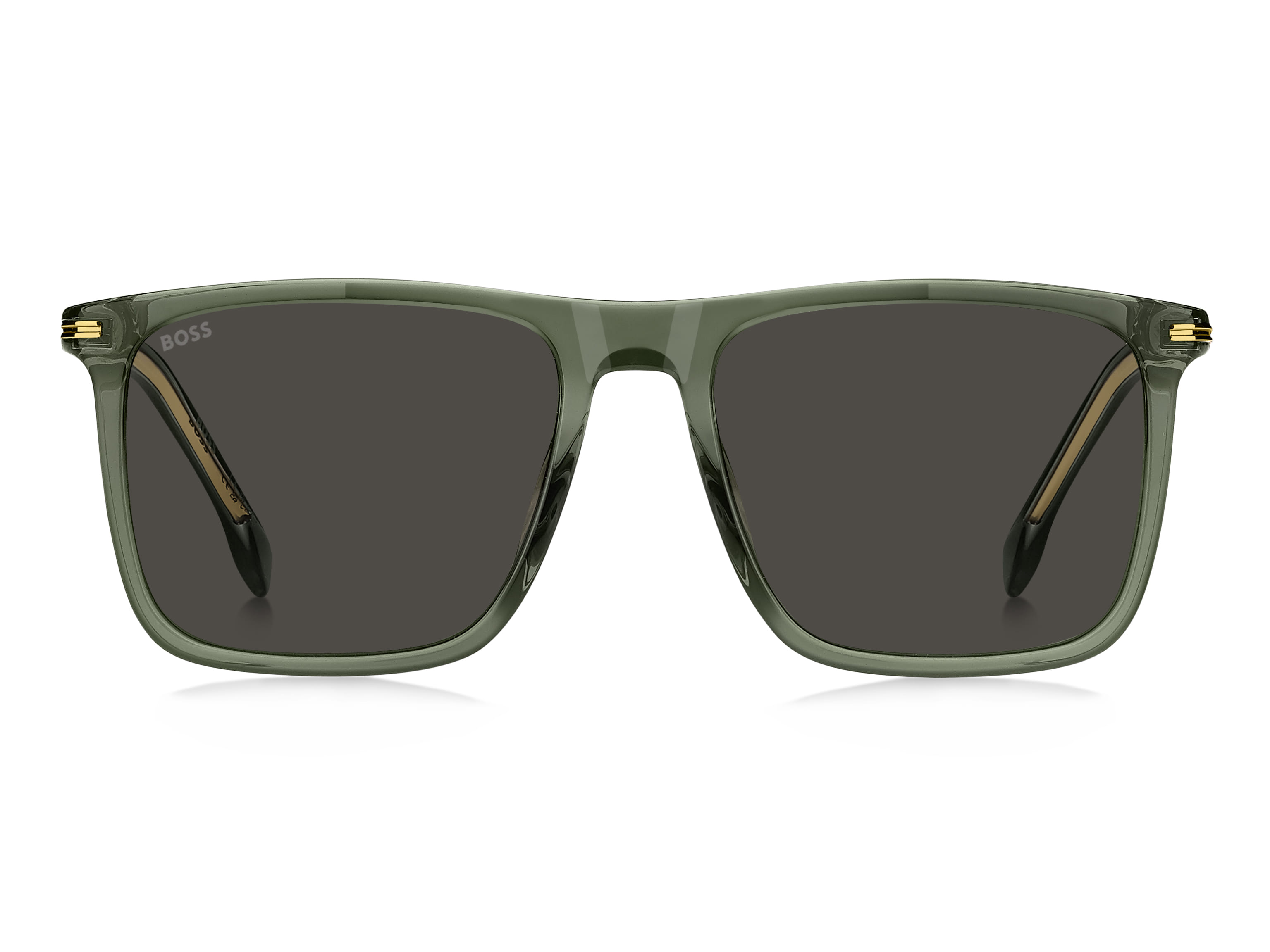 Hugo Boss BOSS 1750/G/S Sunglass Transparent Green Male Full Sunglass — Transparent Green frame